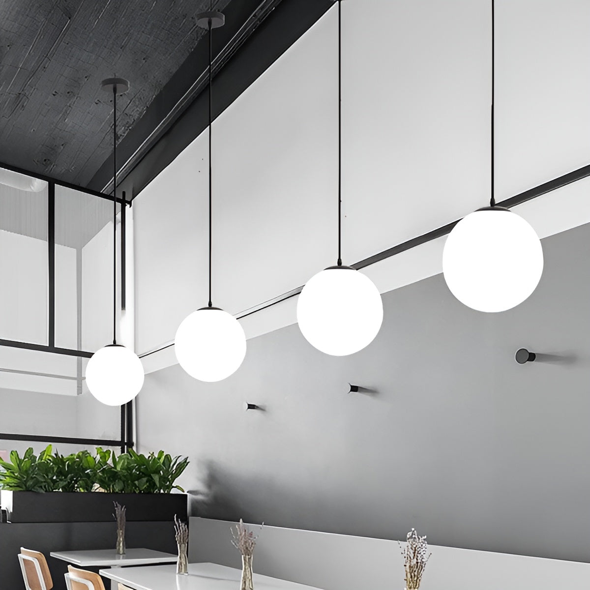 Hängelampe aus Metall – Modernes Design | Perfekt für Esszimmer & Wohnzimmer