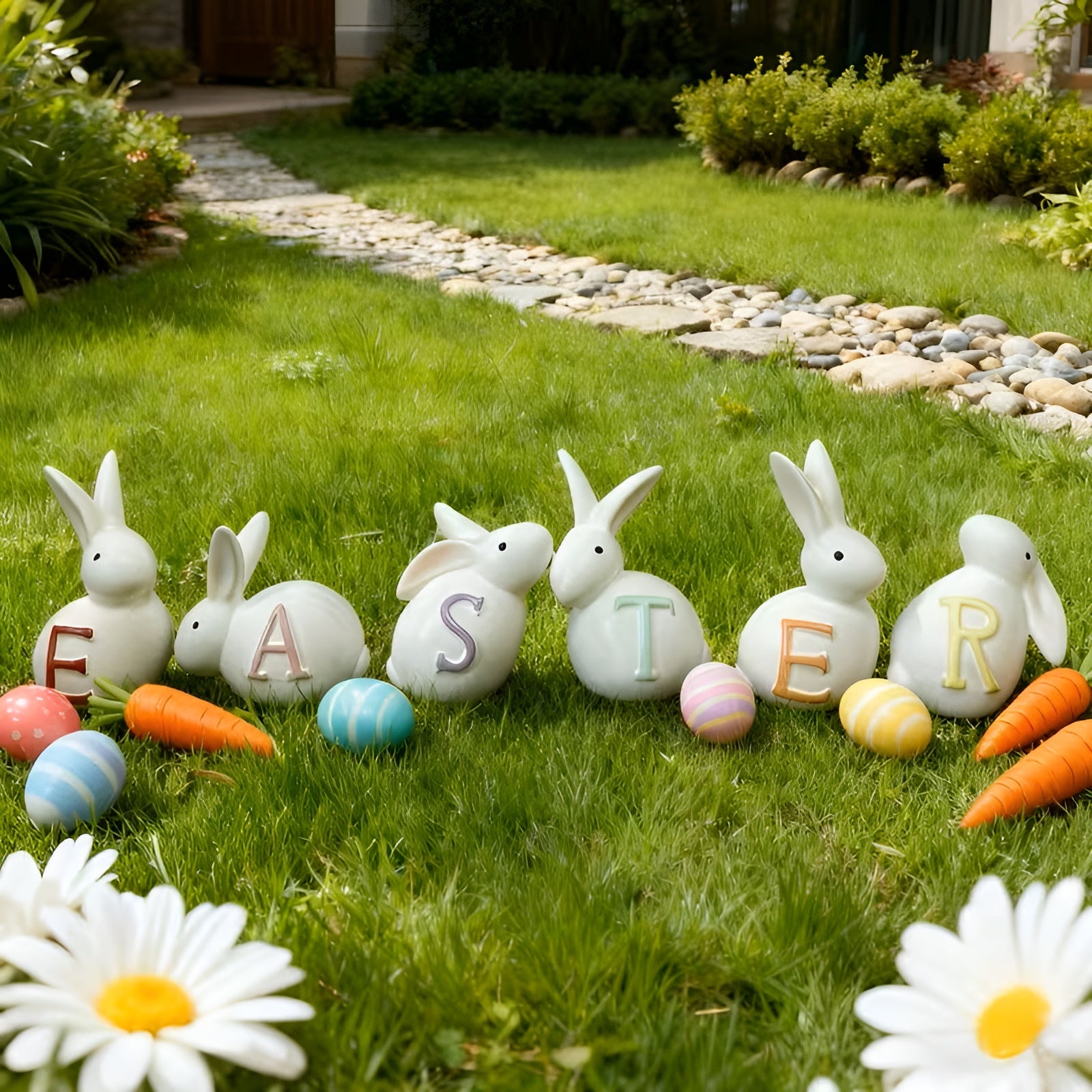 Vegghenger-sett (4 stk) – Moderne og Dekorativt | Perfekt for Gang, Bad og Soverom