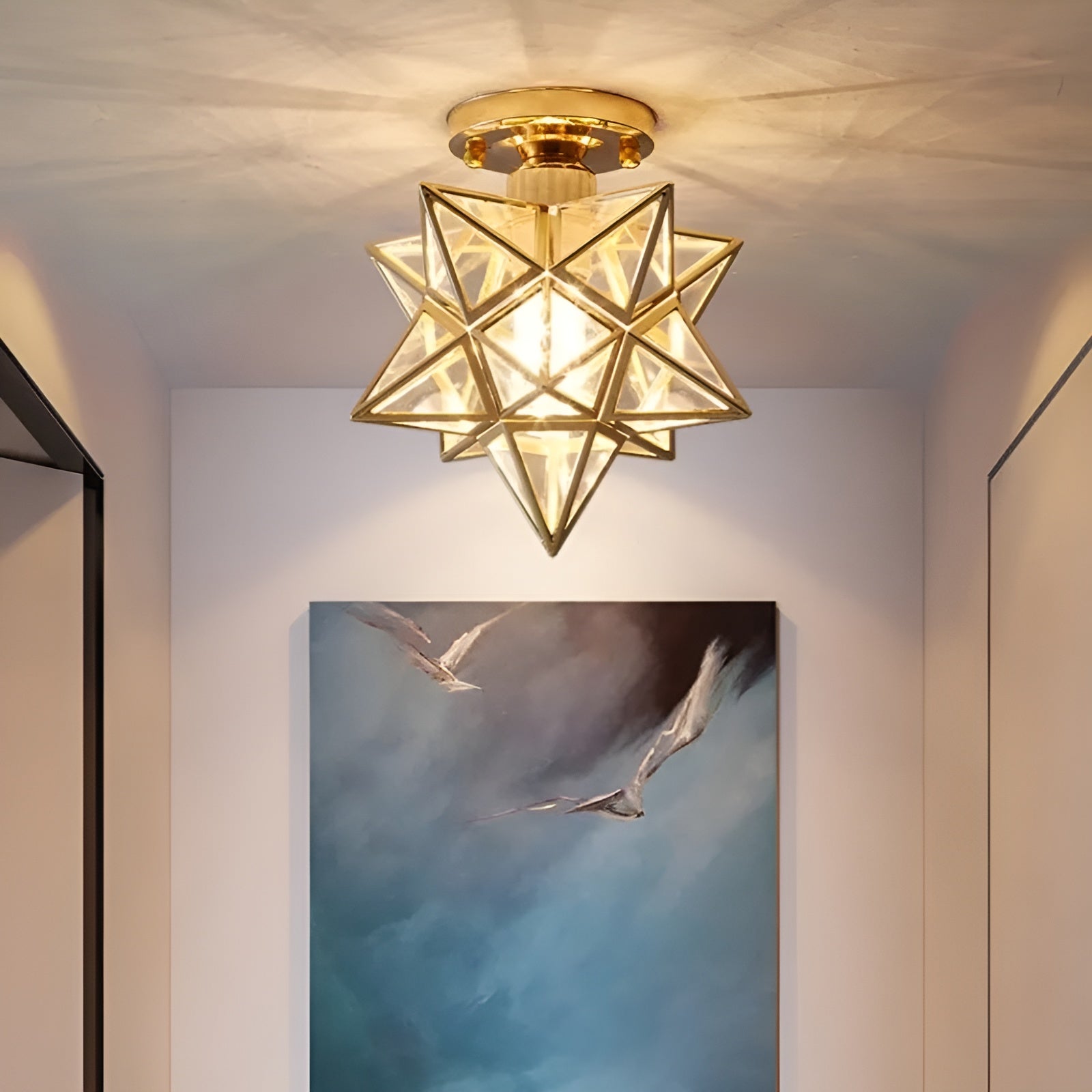 HaloStar Light - Elegante LED-Decken-Sternen-Licht