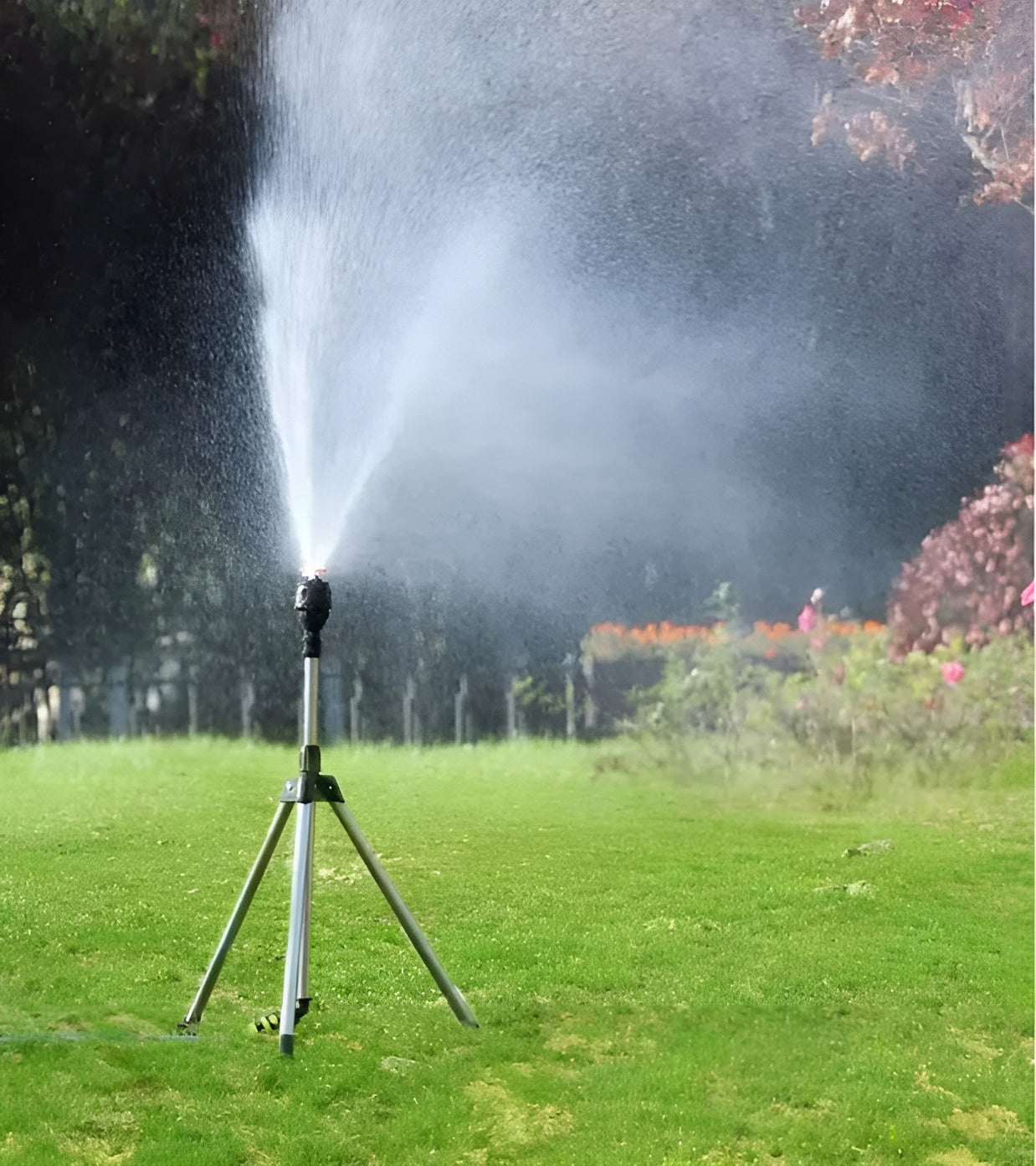 Gartensprinkler mit 360°-Drehung – Effiziente Bewässerung für Rasen & Beete