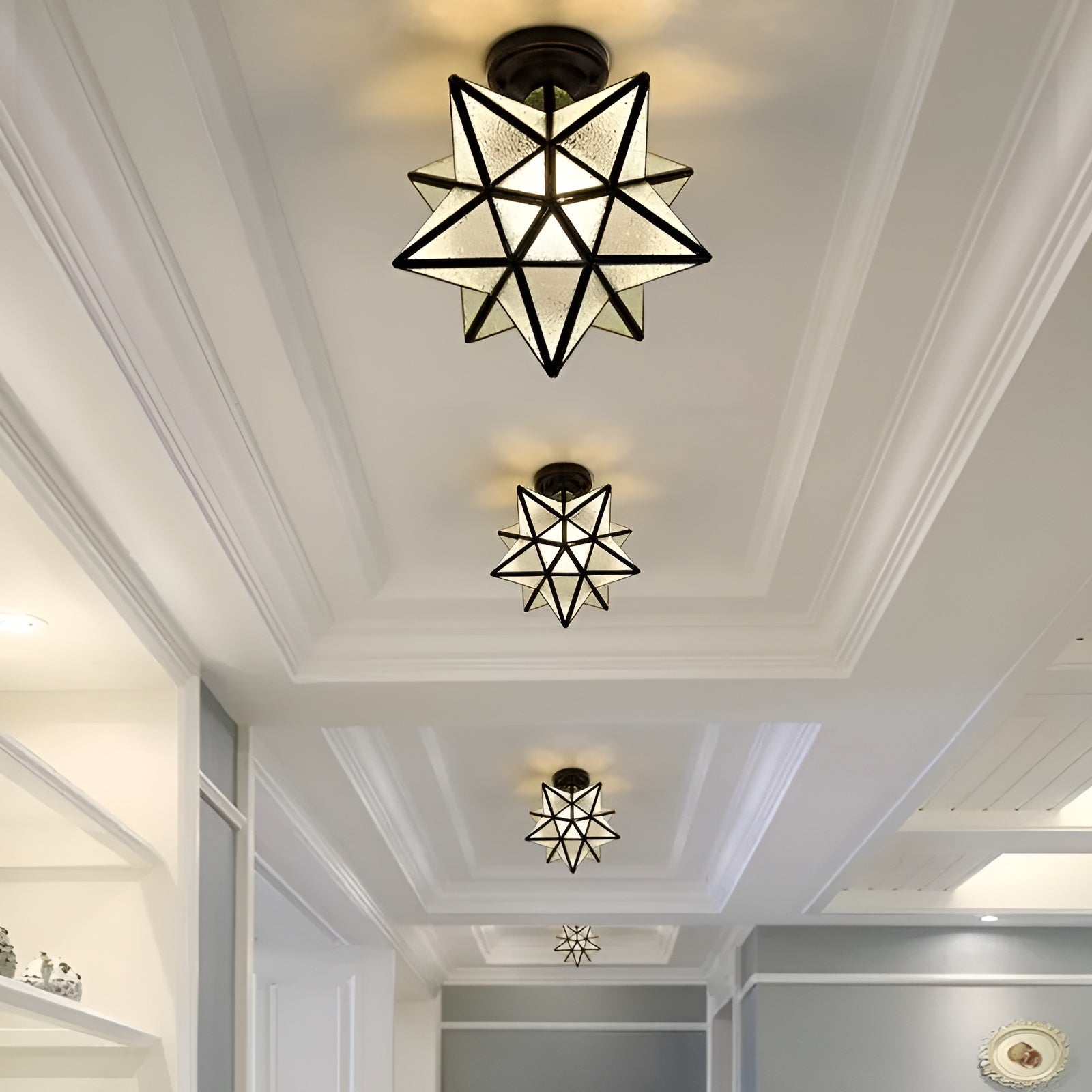 HaloStar Light - Elegante LED-Decken-Sternen-Licht