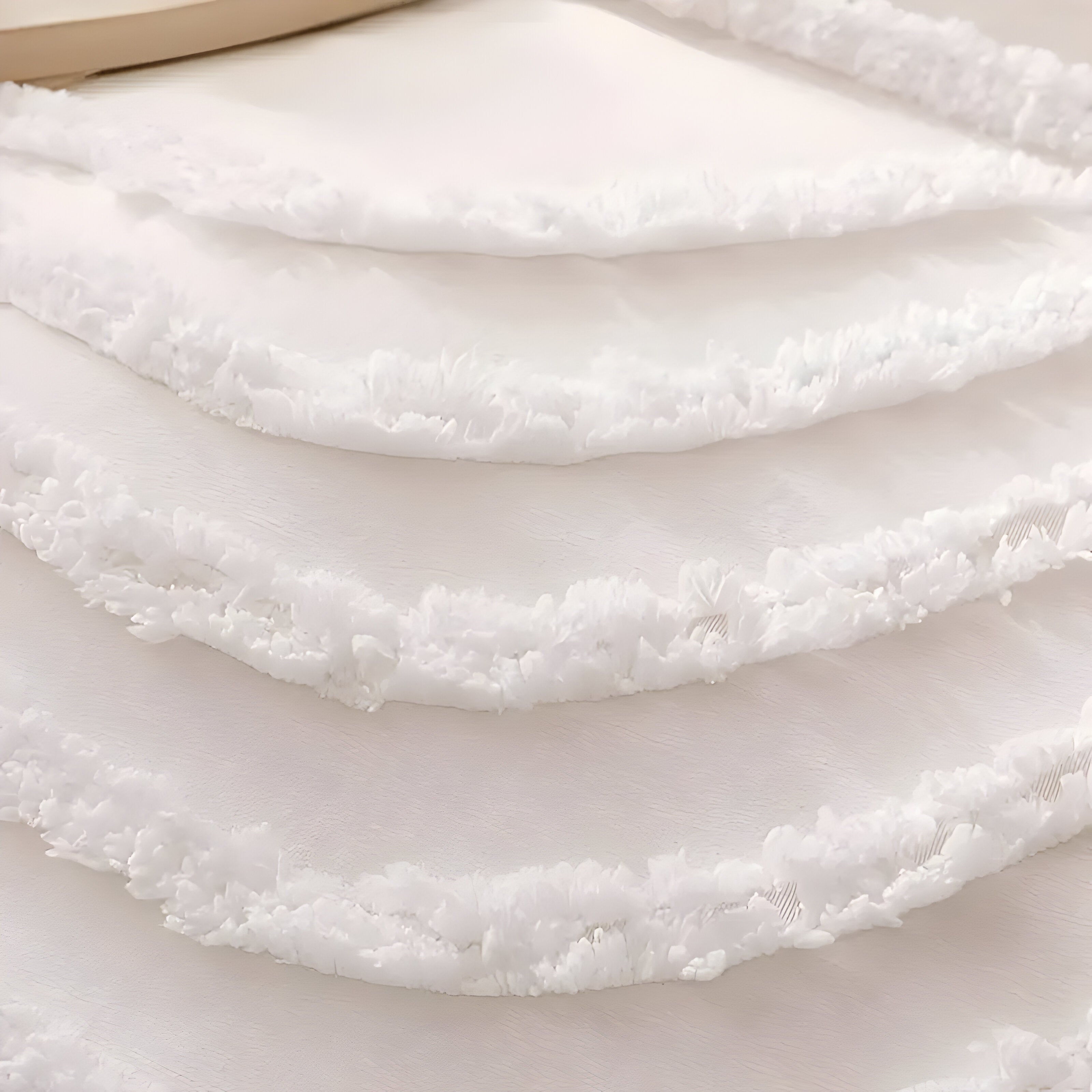 PureHaven Duvet Set - 3pcs Luxus Streifen Schnitt Bettbezug