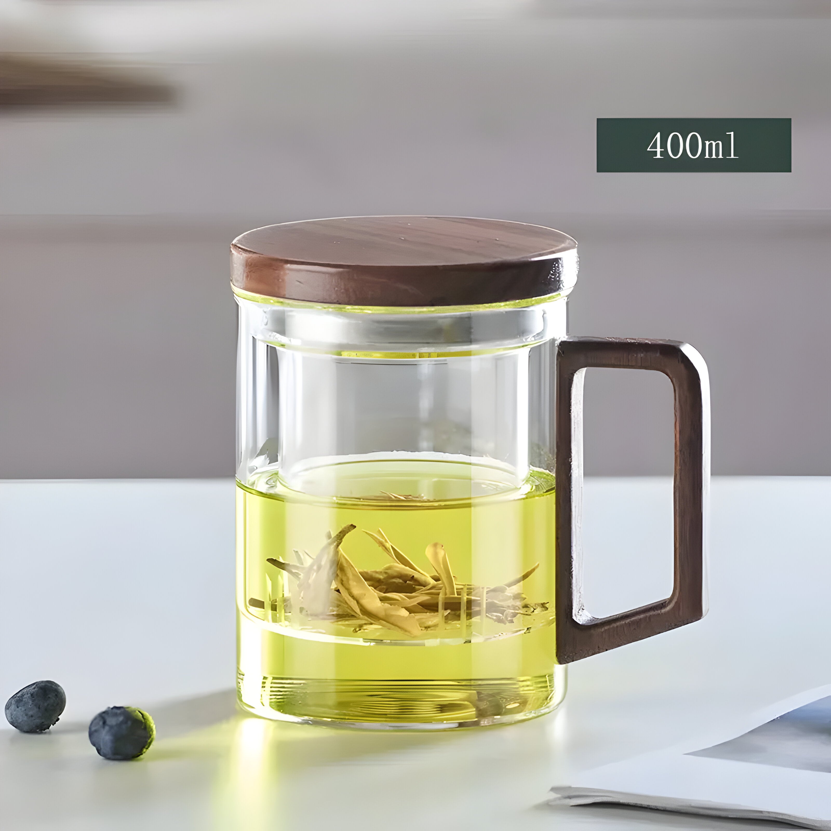 ArtisanBrew Cup – Hitzebeständige Glas-Teetasse