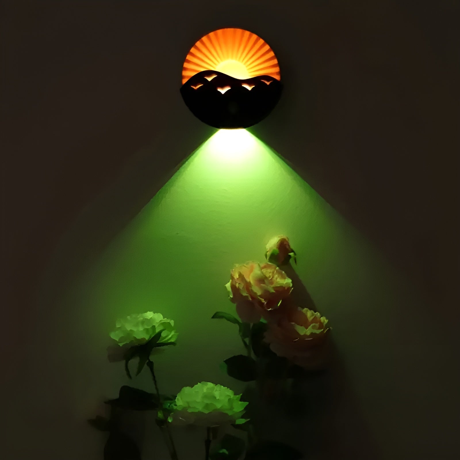 LED-Wandleuchte mit Bewegungssensor – Dimmbar & Wiederaufladbar | Farbwechsel für Schlafzimmer, Flur & Badezimmer