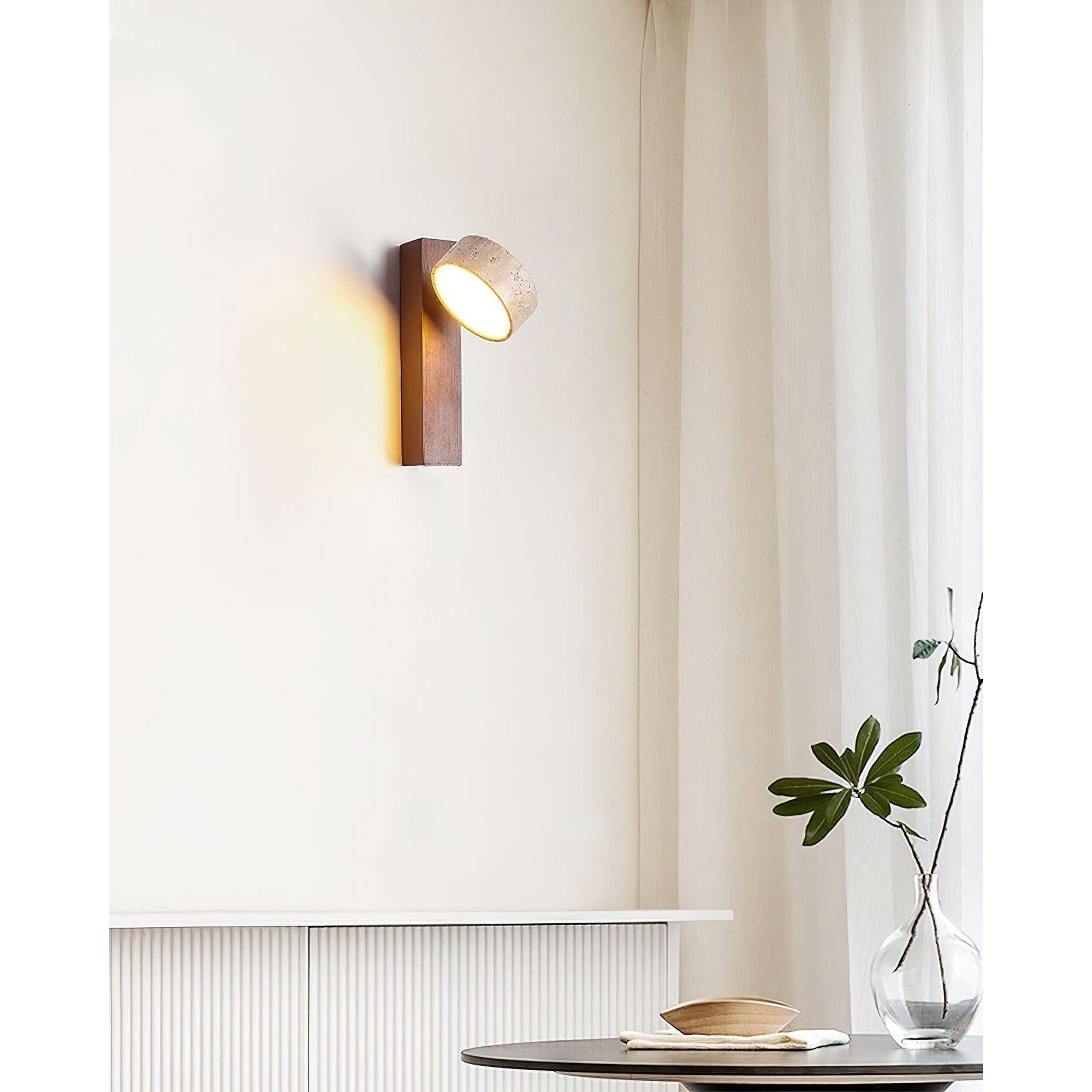 LumenAisle Light – Japanische Wabi-Sabi-Wandleuchte