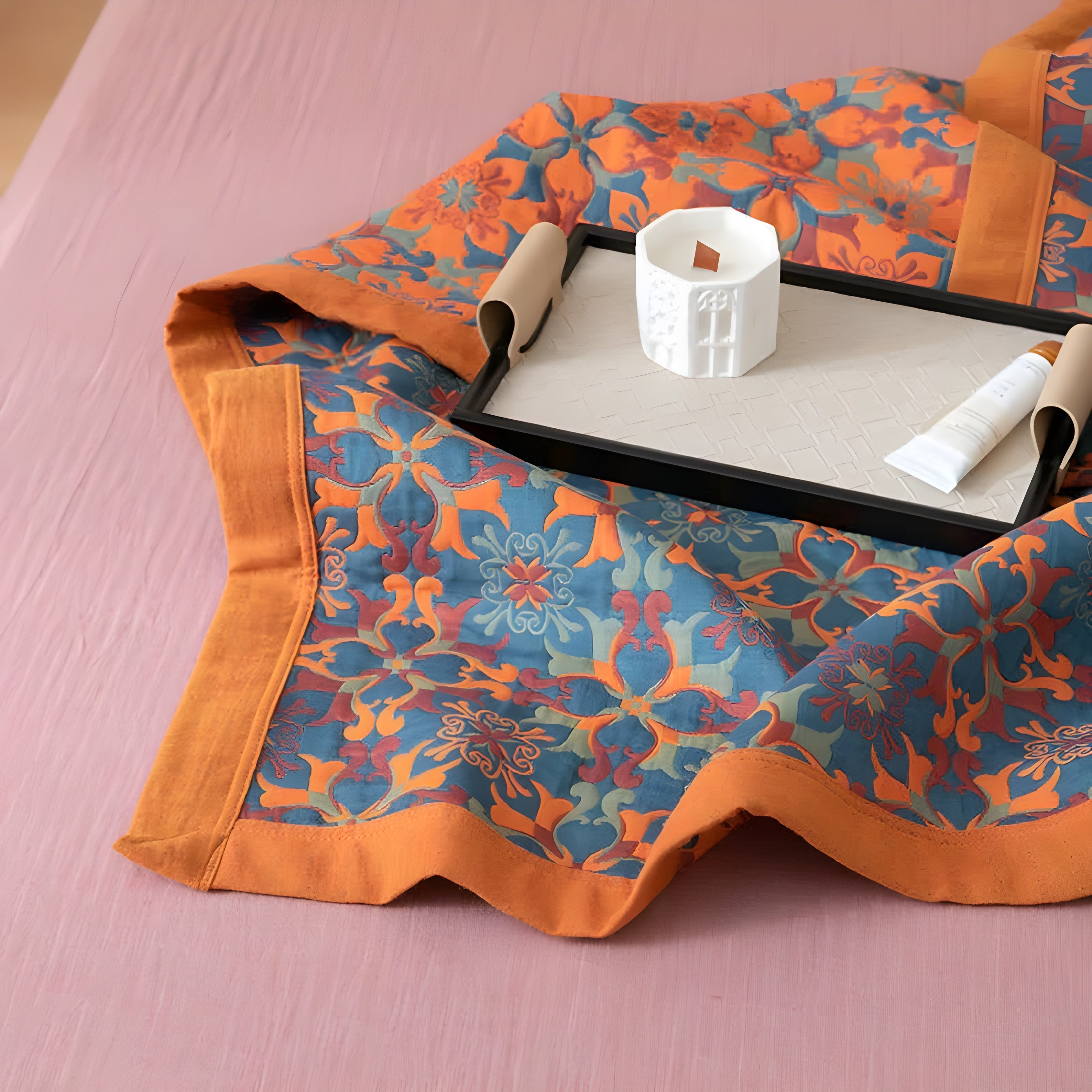 EthniWeave Decke – Dekorative Baumwoll-Ethno-Decke