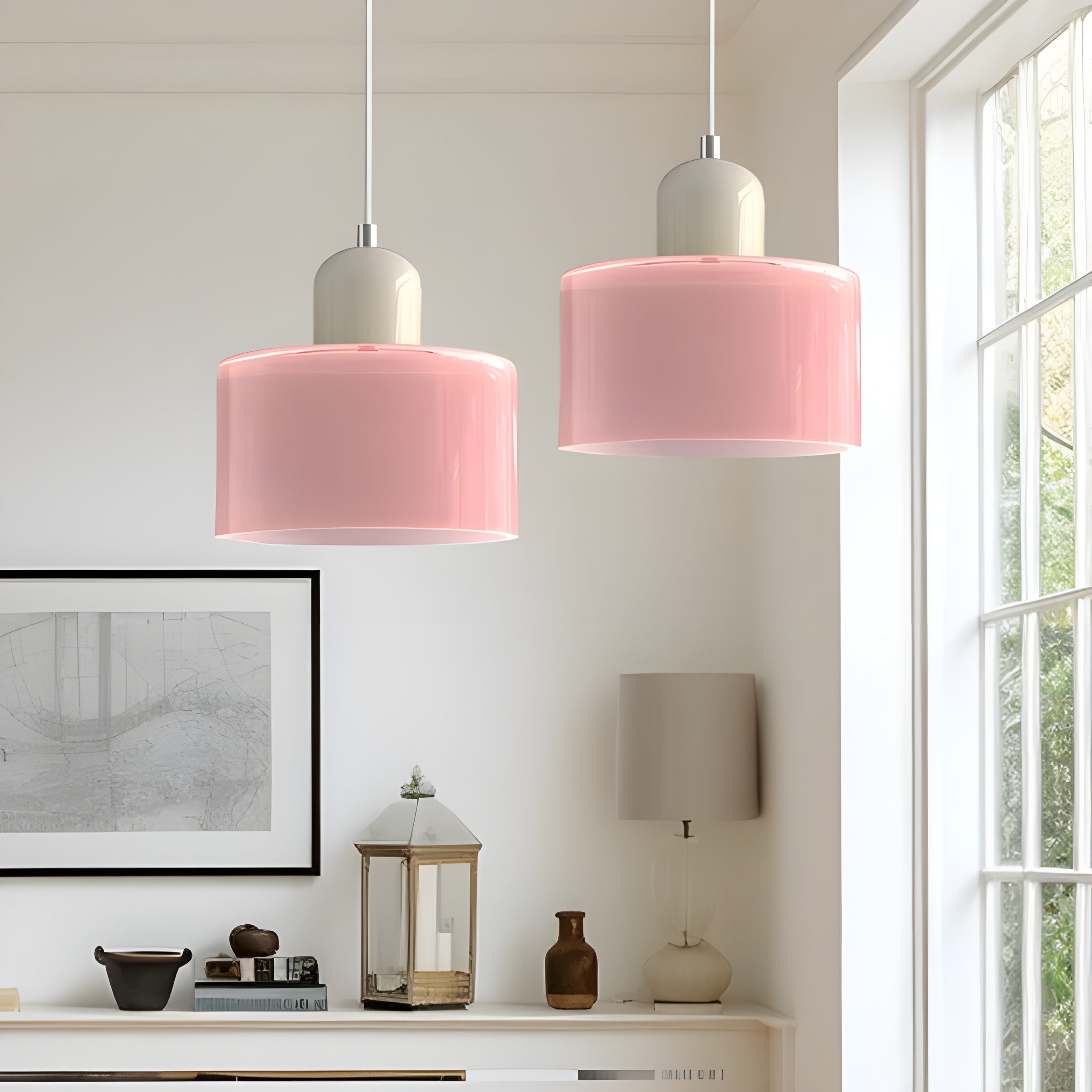LumiLine Light - Nordische Glas-Pendelleuchte