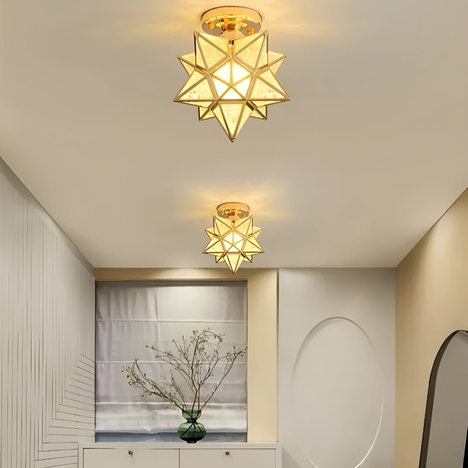 HaloStar Light - Elegante LED-Decken-Sternen-Licht