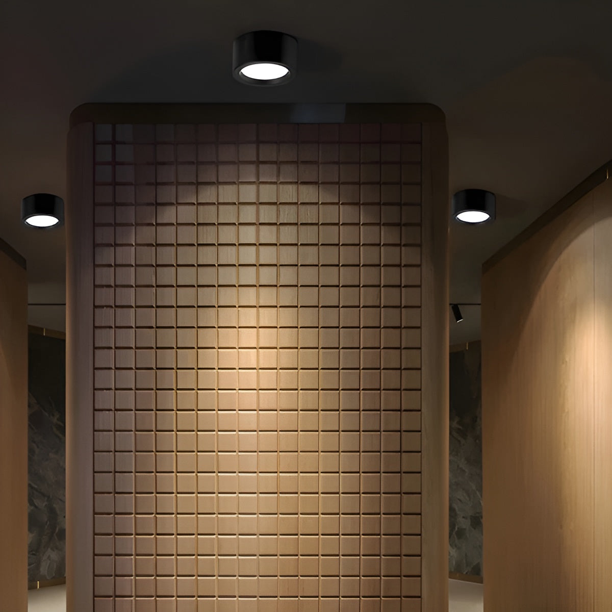 Moderne LED-Deckenleuchte – Runde Form & warmes LED-Licht | Gemütliche Beleuchtung für jeden Raum