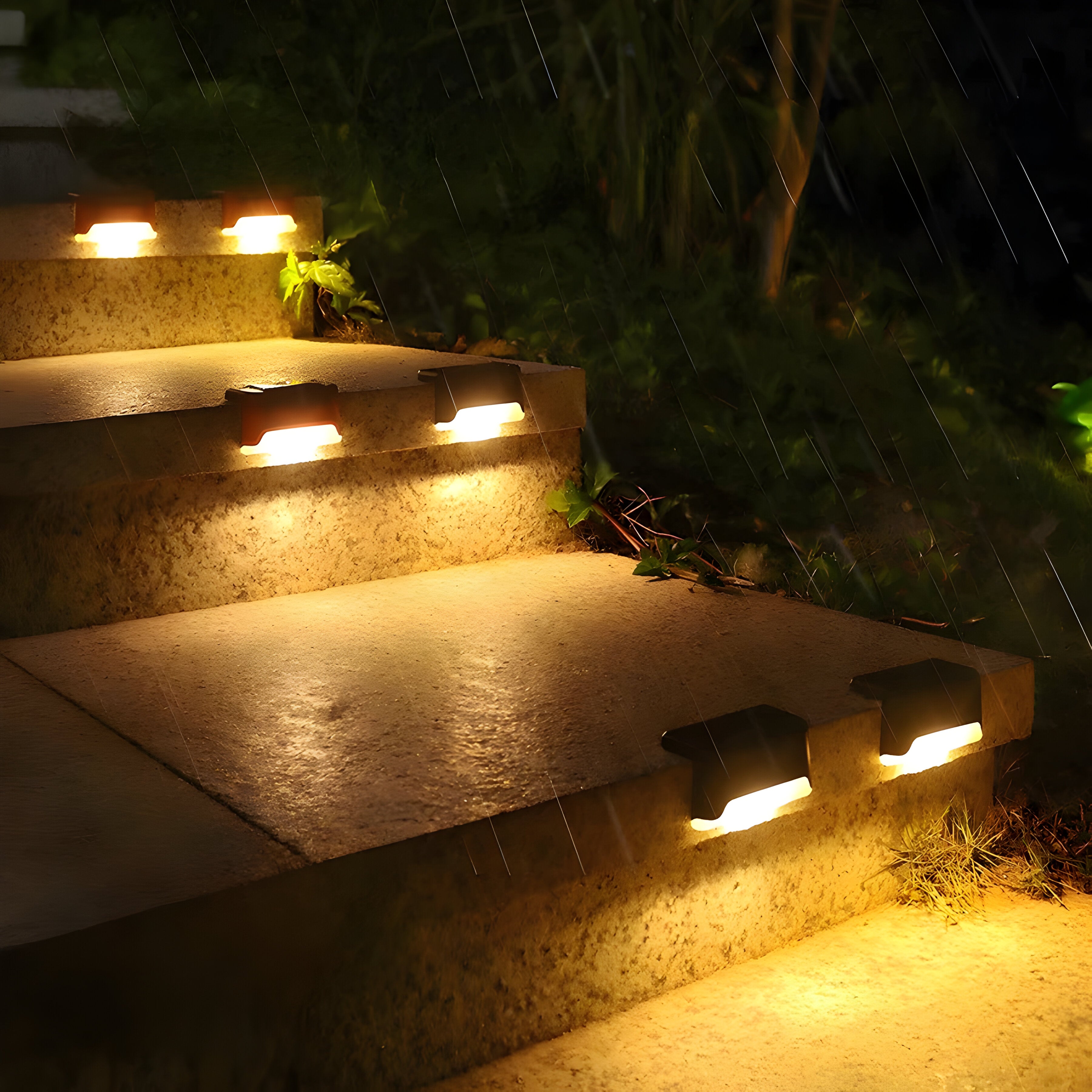 SolarGleam Light – Wasserdichtes Solar-Stufenlicht