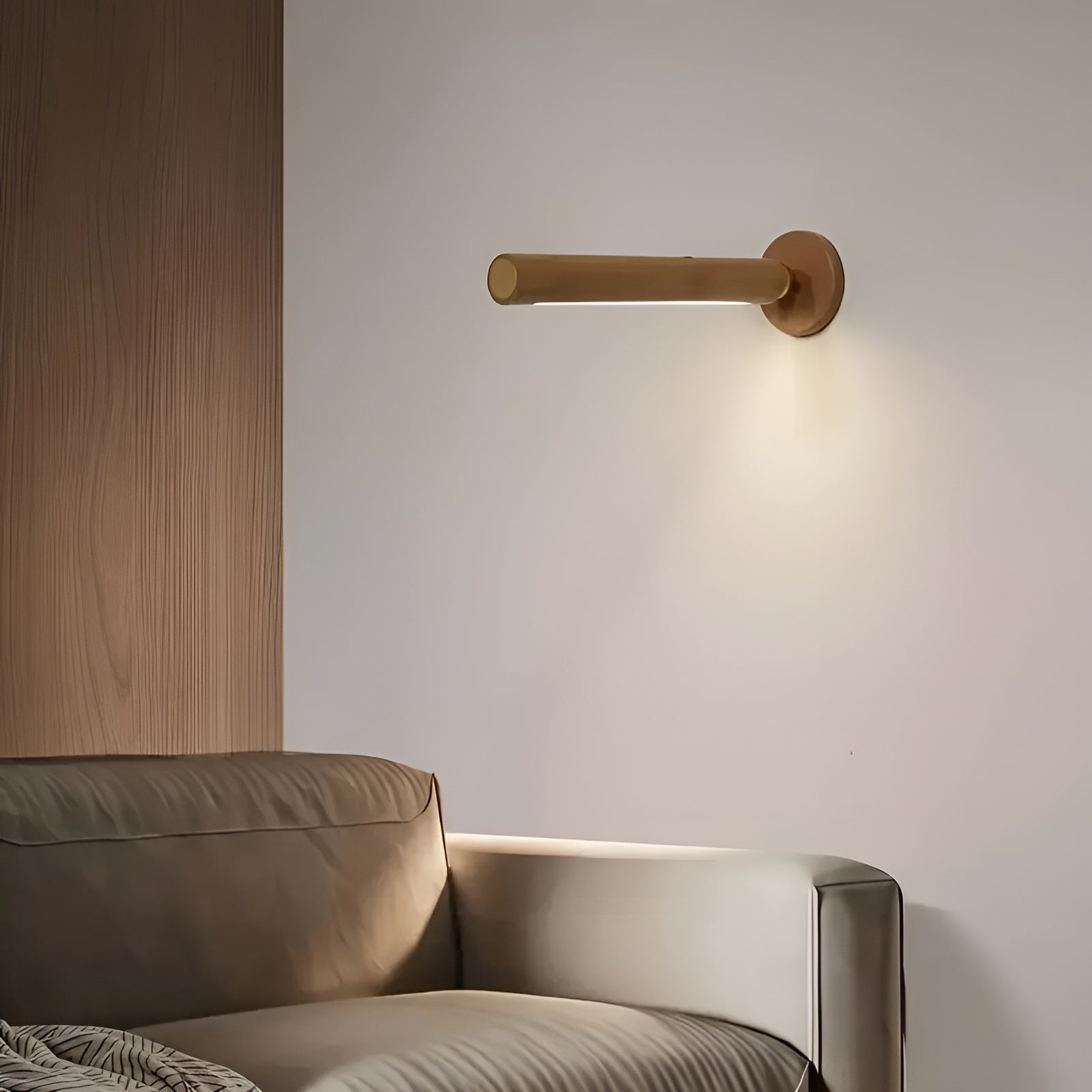 Moderne LED-Wandleuchte – Wiederaufladbar mit Touch-Bedienung | 360° drehbar & Magnetbefestigung