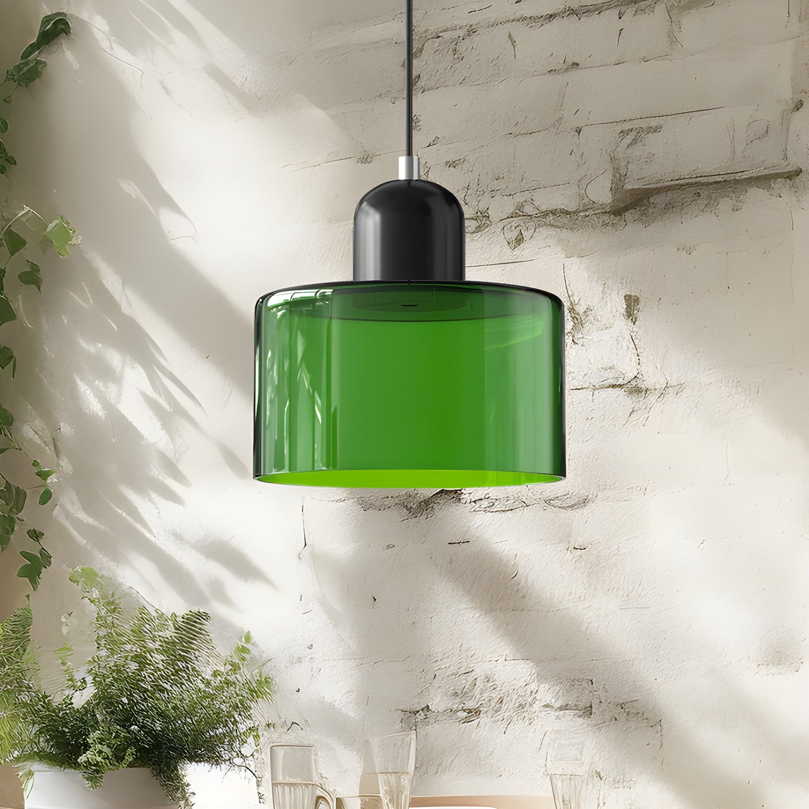 LumiLine Light - Nordische Glas-Pendelleuchte