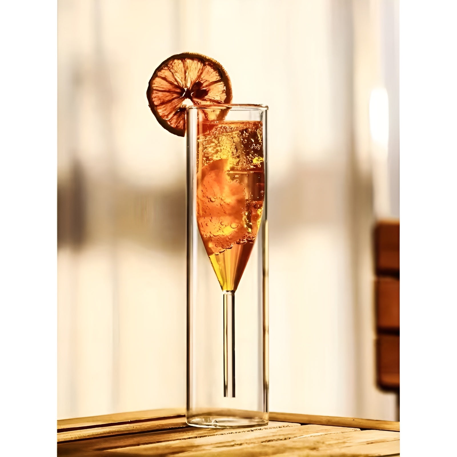 Doppelwandige Champagnergläser im 4er-Set – Isolierend & Elegant | Perfekt für Sekt & Champagner - Bourbon Champagne
