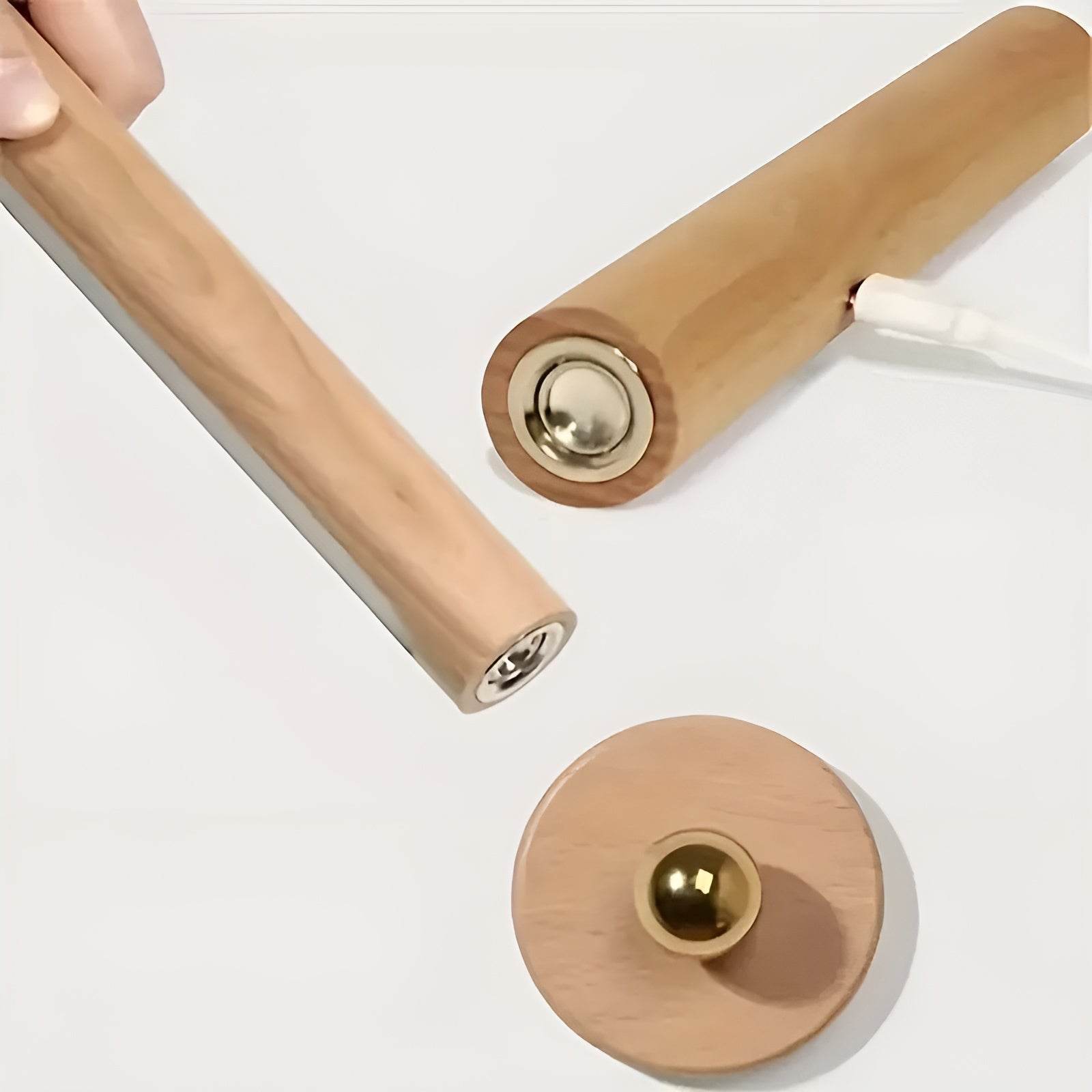Moderne LED-Wandleuchte – Wiederaufladbar mit Touch-Bedienung | 360° drehbar & Magnetbefestigung