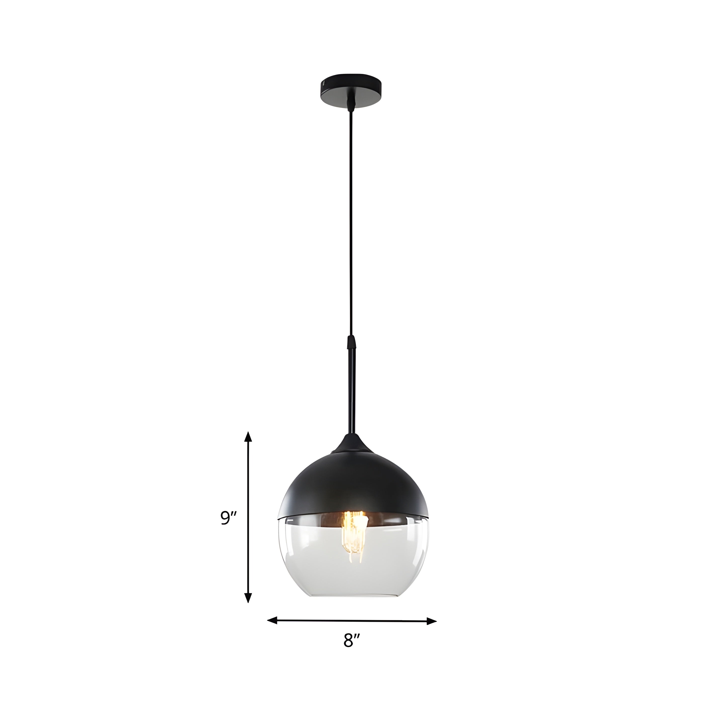 RusticLuxe Light - Vintage Pendelleuchte aus Holz