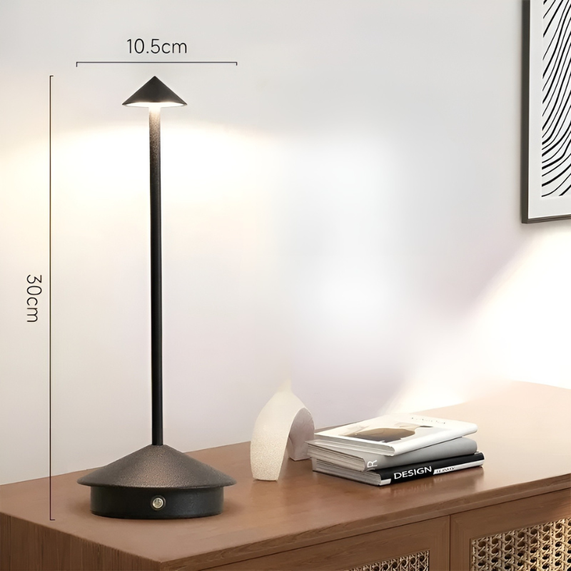 Tischlampe mit USB Type-C – Wiederaufladbare Helles und Flexibles Licht für Arbeitsplatz und Zuhause