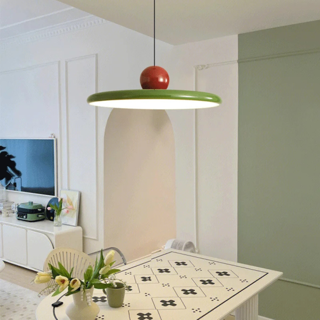 GlideSphere Light - Nordic Glass LED Pendelleuchte
