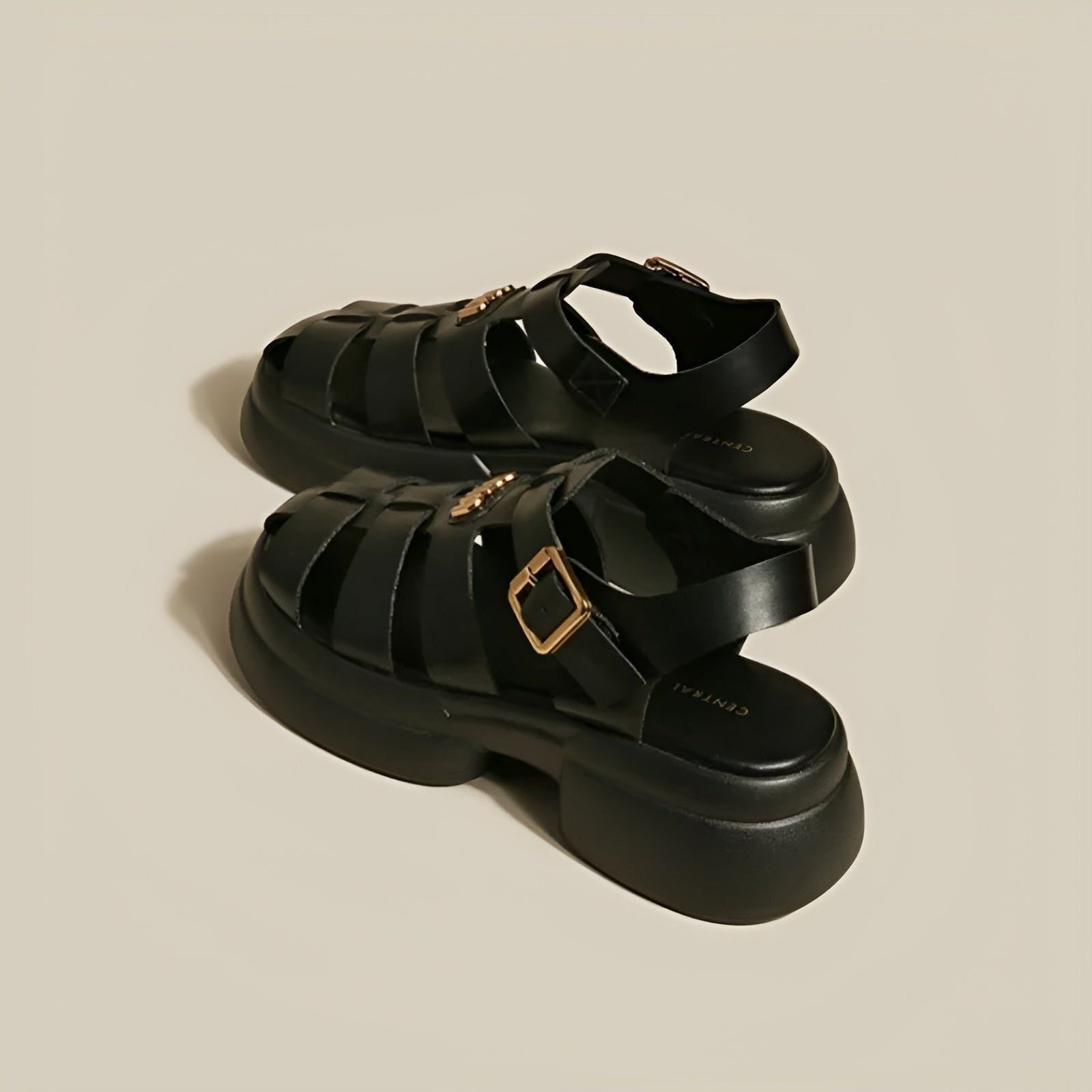 Azura Sandalen - Modische Damen Sandalen mit dicker Sohle Elegare