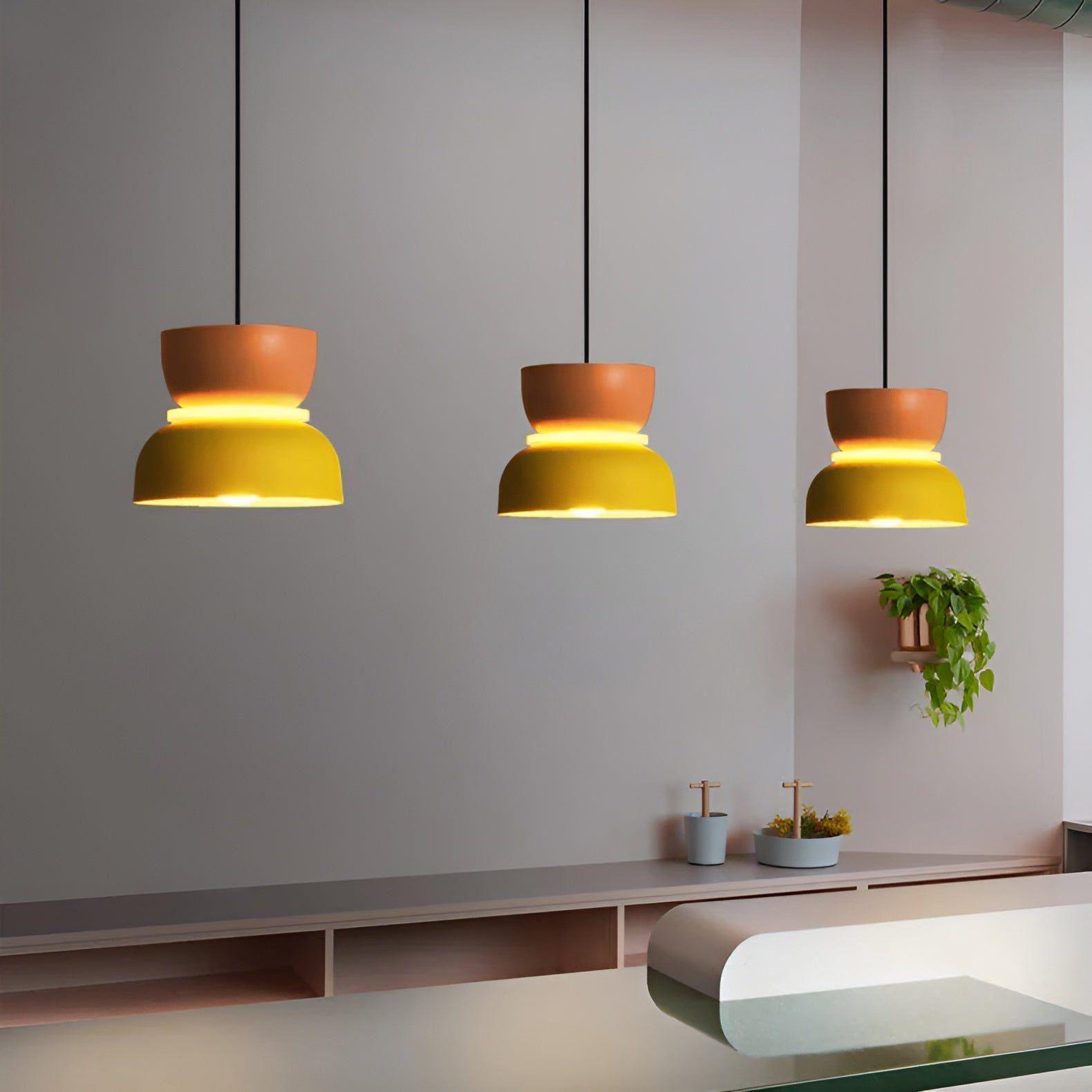LED-Hängeleuchte im Macaron-Stil – Dekorative Deckenlampe für Ihr Zuhause