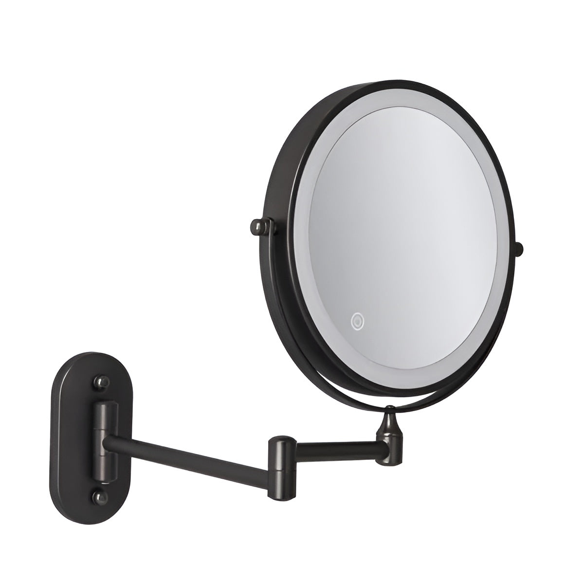 LED-Schminkspiegel mit Vergrößerung – Wiederaufladbar und Beleuchtet | Ideal für Bad und Make-up
