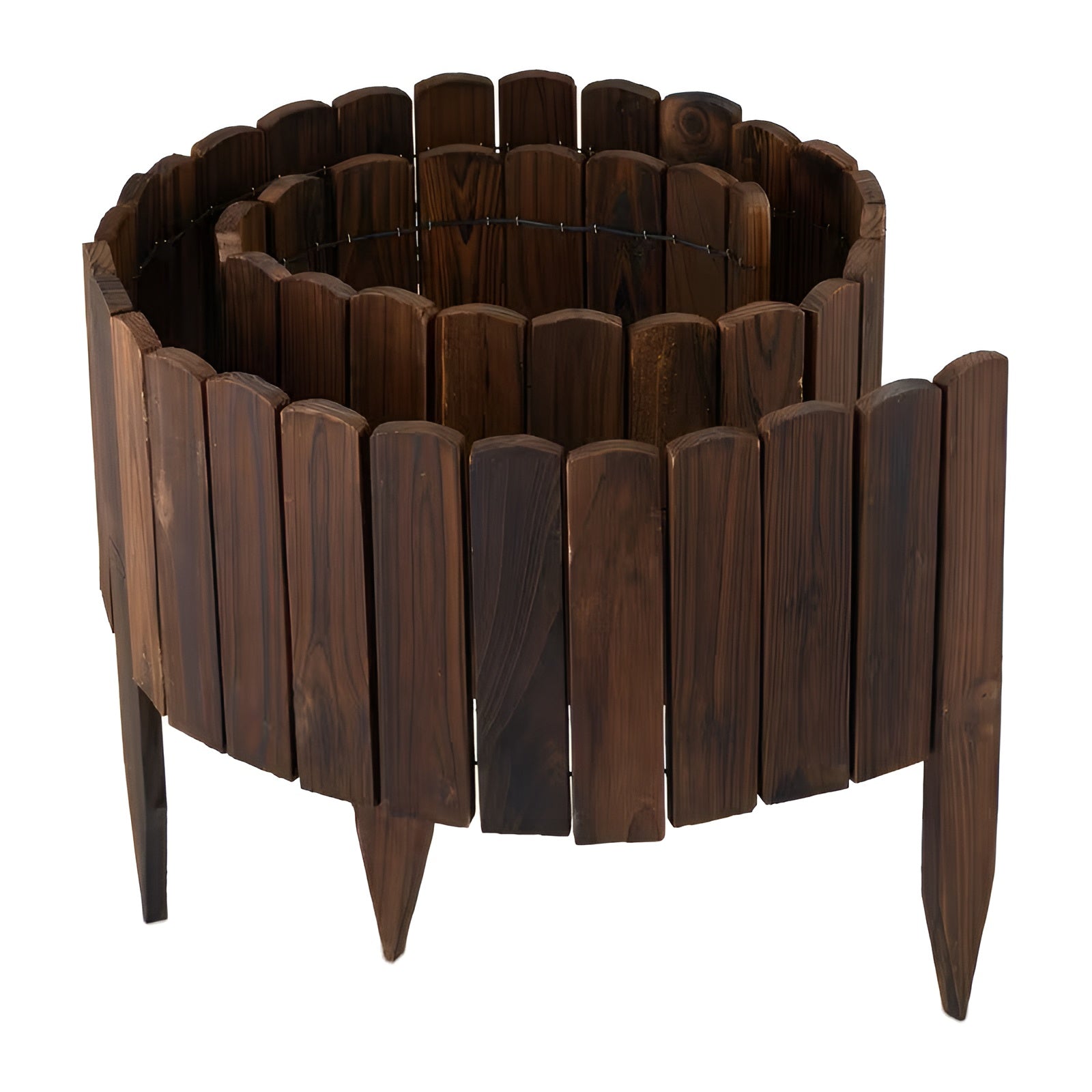 Karotten-Beeteinfassung – Dekorative Gartenbegrenzung | Perfekt für Gemüsebeete und Gartenwege