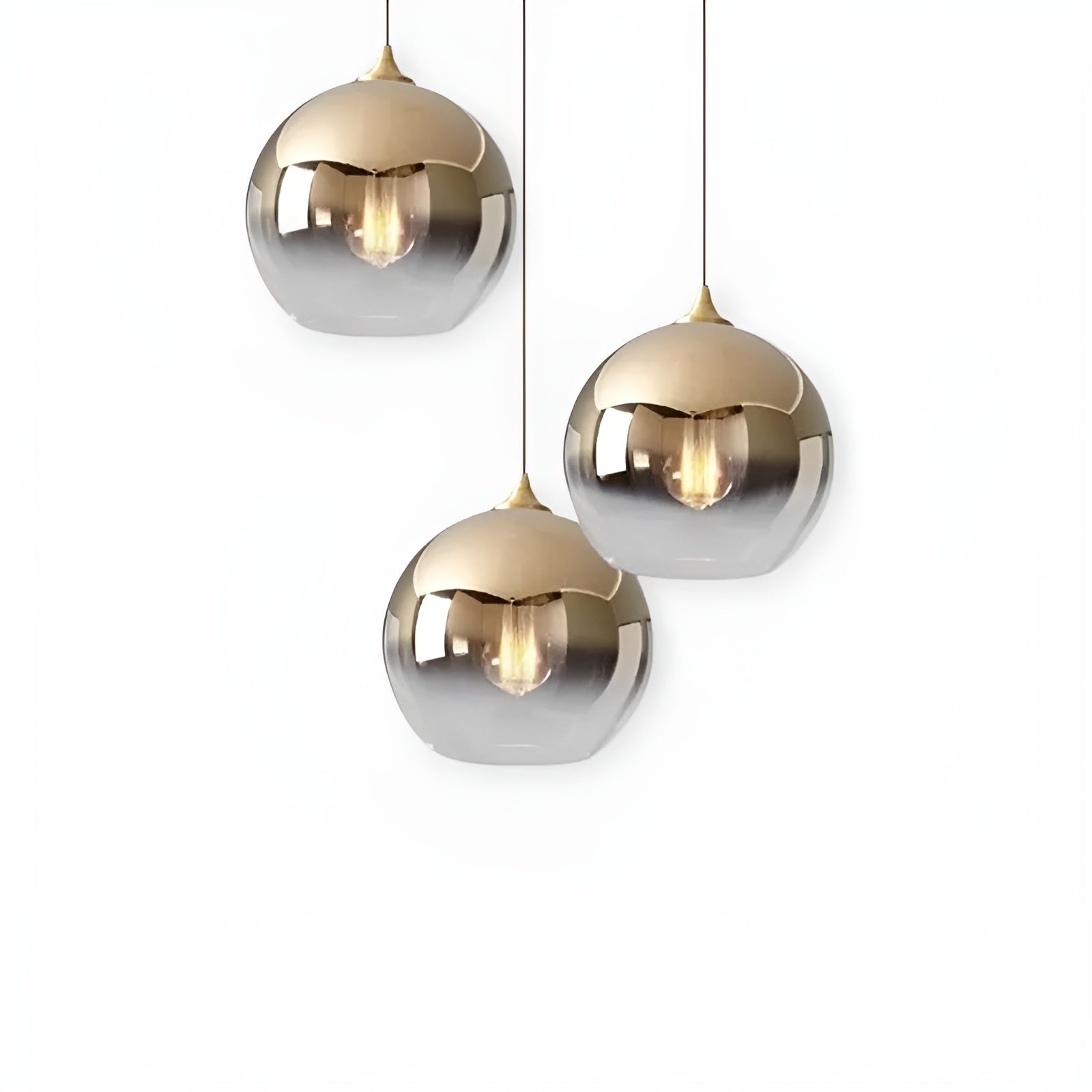 AuraDome Light - Moderne kugelförmige Pendelleuchte