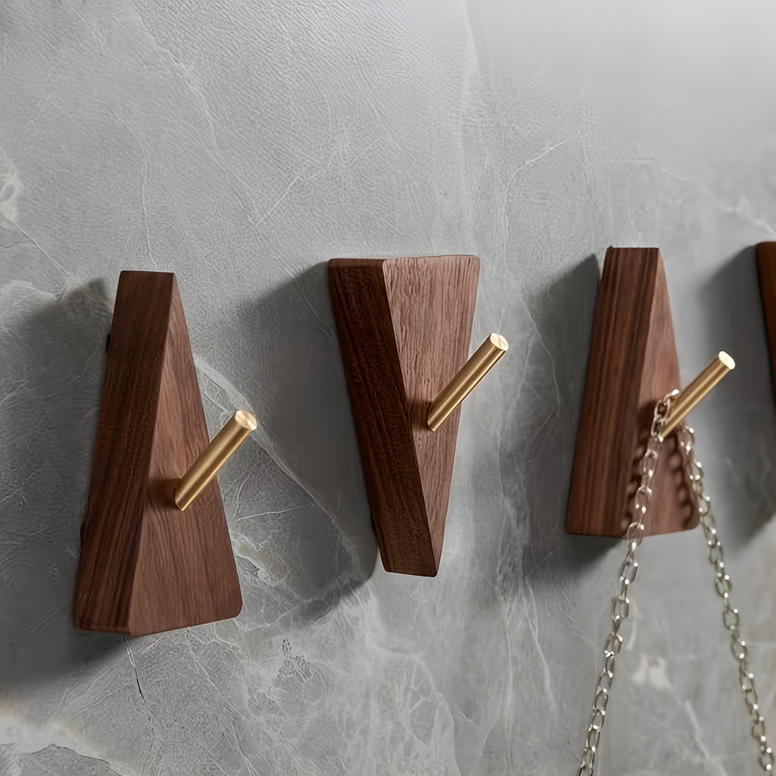 Wandhaken-Set (4 Stück) – Modernes Design im Nordischen Stil | Hochwertig & Dekorativ für Flur, Bad und Schlafzimmer