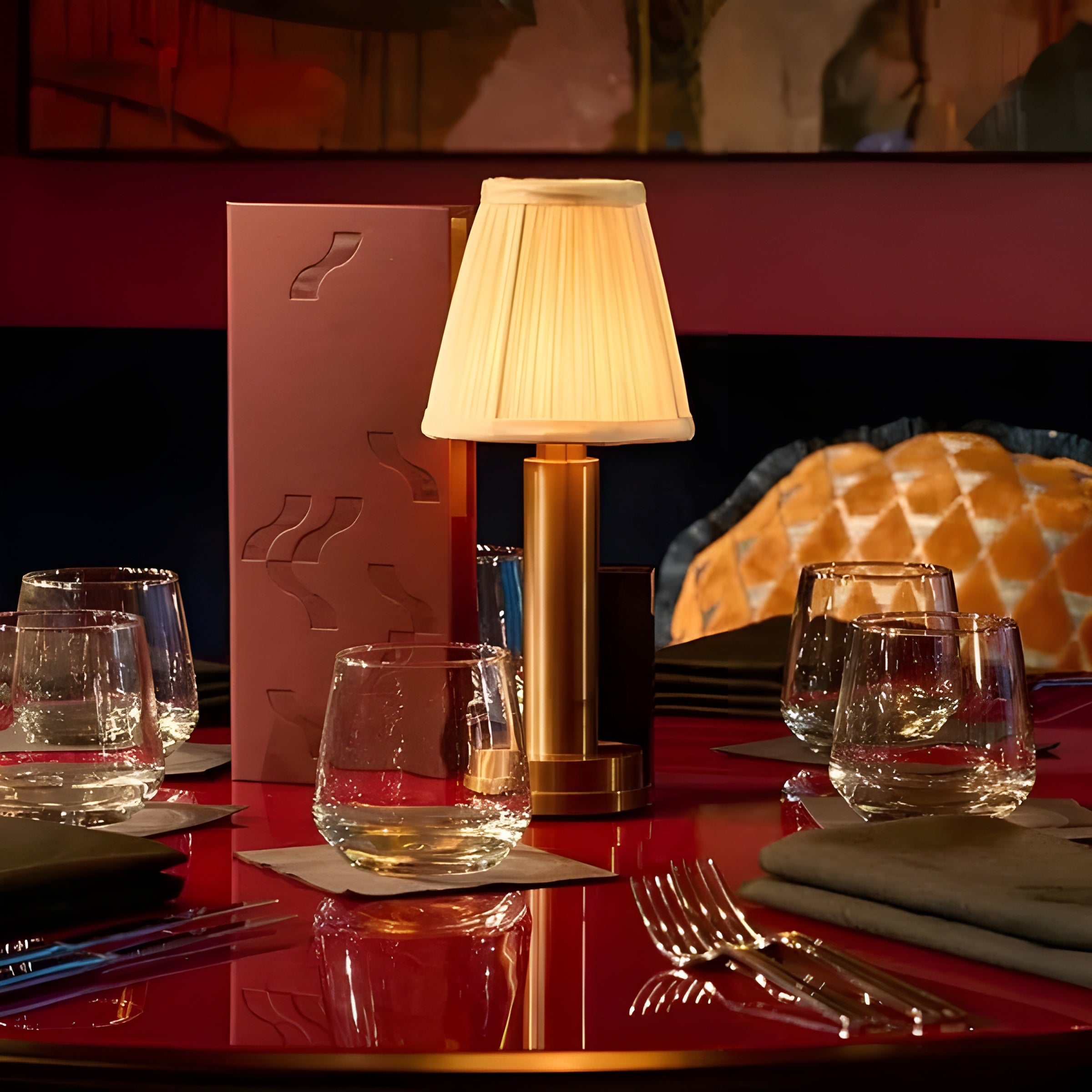 GlowNest Lamp – Kabellose USB-Tisch-LED-Lampe