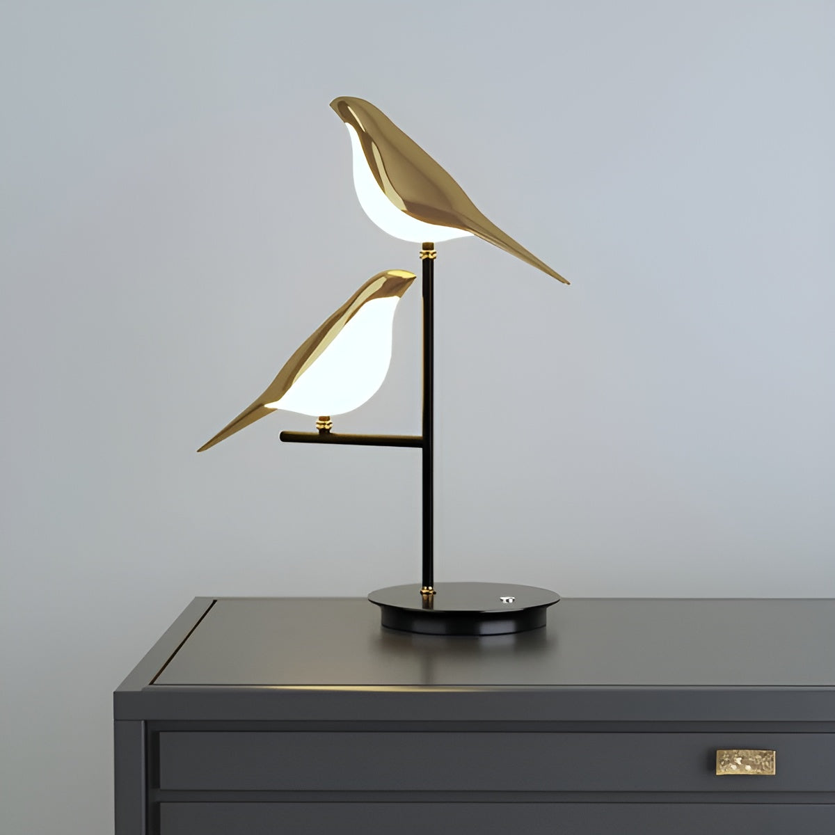 Vogeltischlampe – Dekorativ und stilvoll | Perfekt für Wohn- und Schlafzimmer