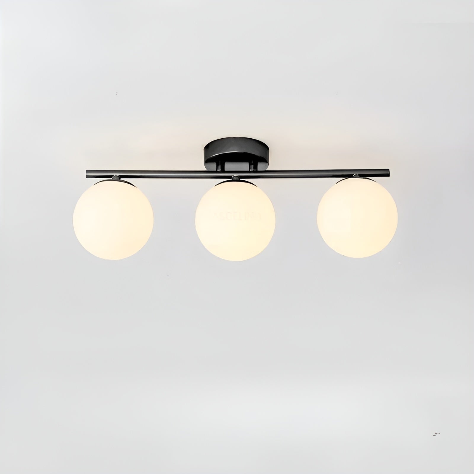 LED-Deckenleuchte aus Glas – Nordisches Design | Für Wohn- & Schlafzimmer