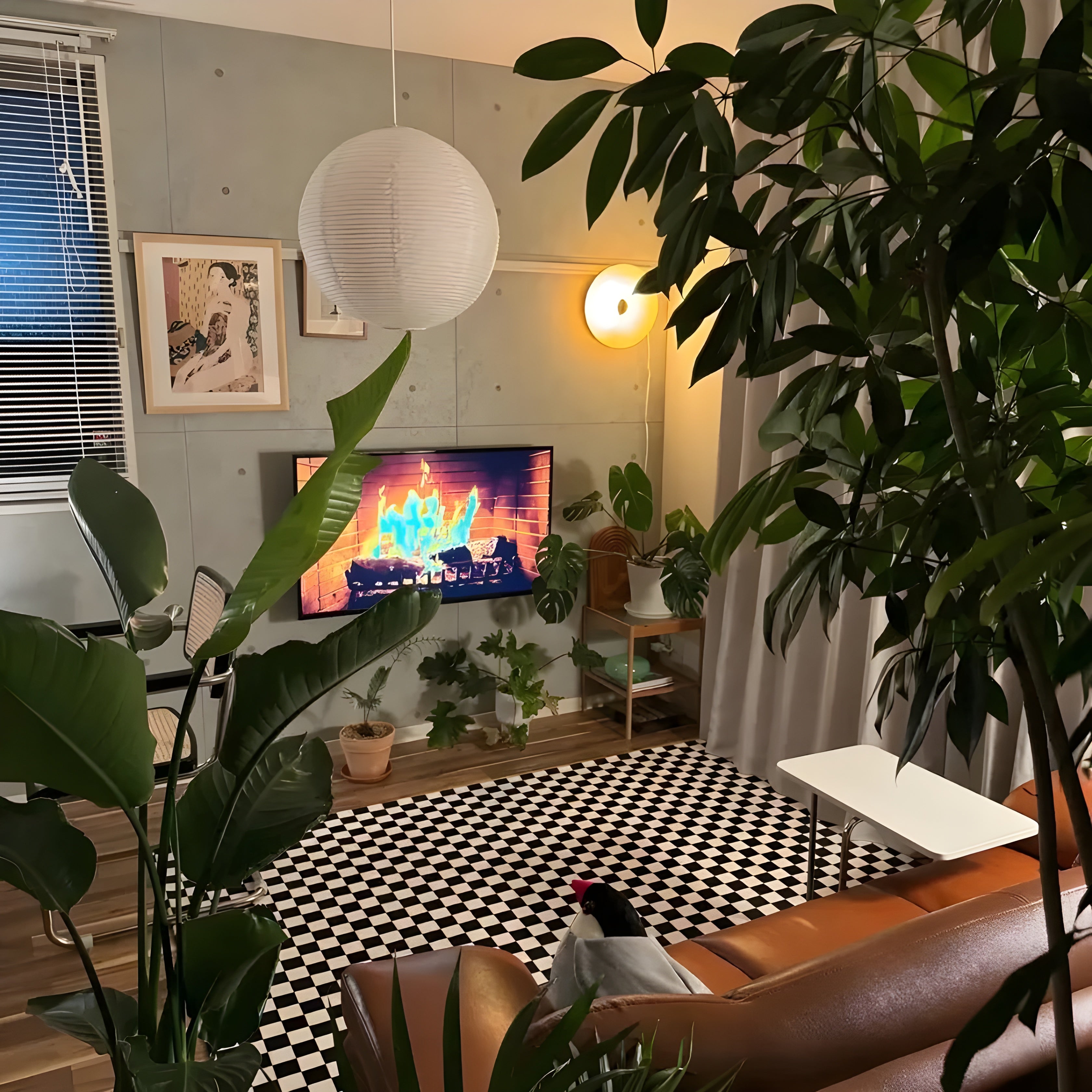 Hängelampe aus Reispapier – Dekorativ Japanischer Stil für Wohnzimmer