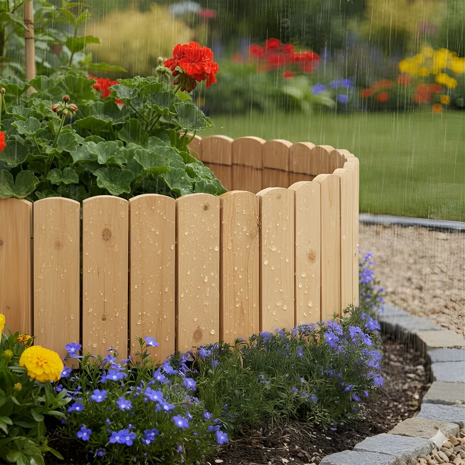 Hellbrauner Holzrahmen in Karottenform – Dekorativer Fotorahmen | Landhaus-Frühlings- und Osterdekoration