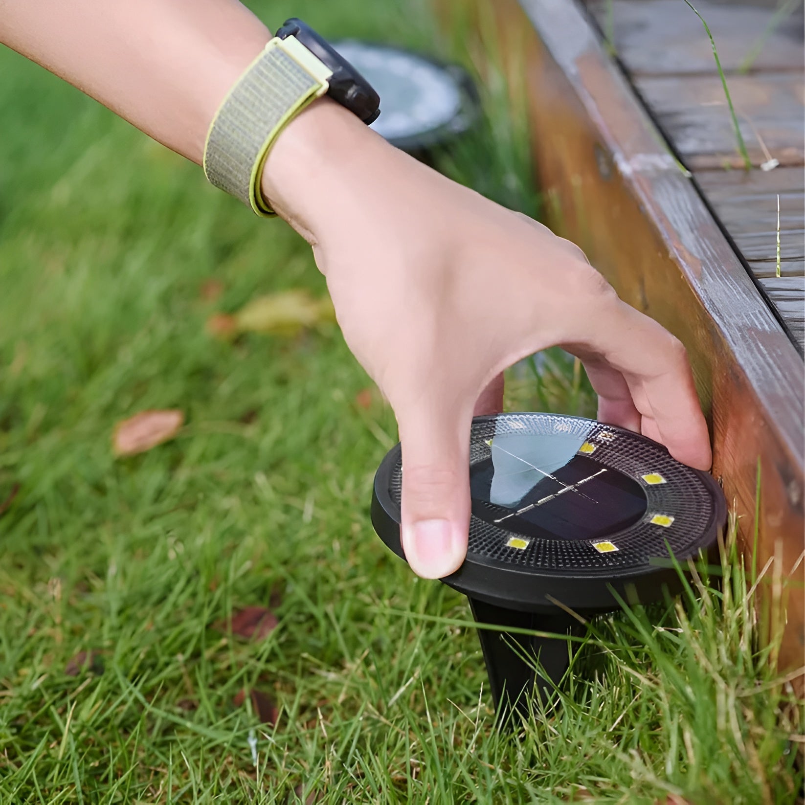 Solarlampe für den Garten –Wetterfest und Warmweißes Licht für gemütliche Abende