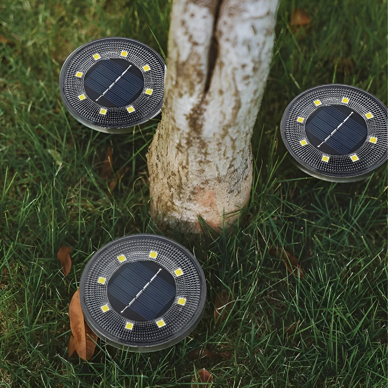 Solarlampe für den Garten –Wetterfest und Warmweißes Licht für gemütliche Abende