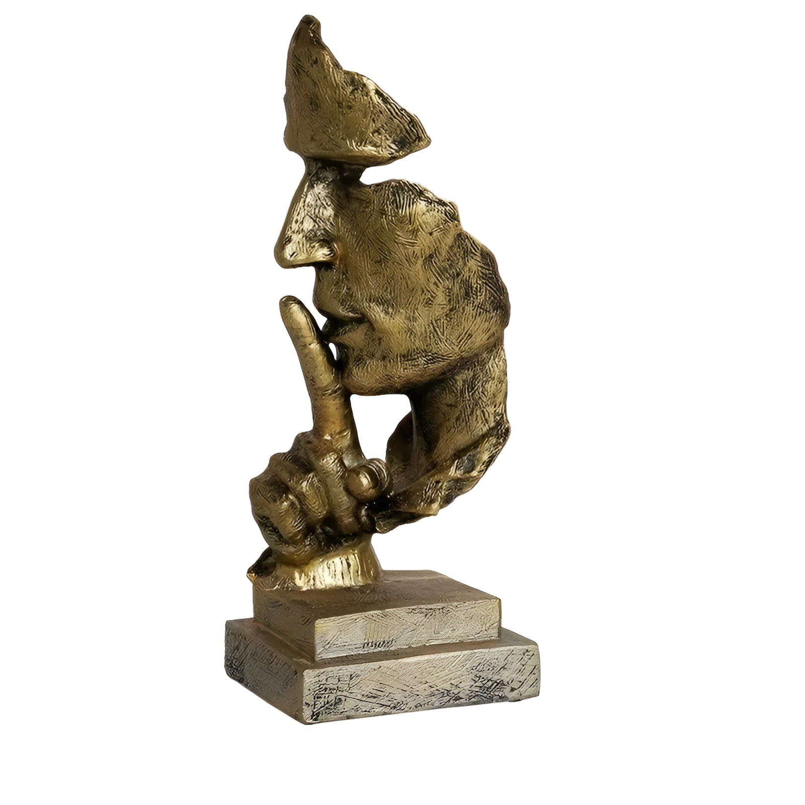 Abstrakte Denker-Skulptur – Moderne Dekofigur aus Harz | Perfekt für Wohnzimmer & Büro