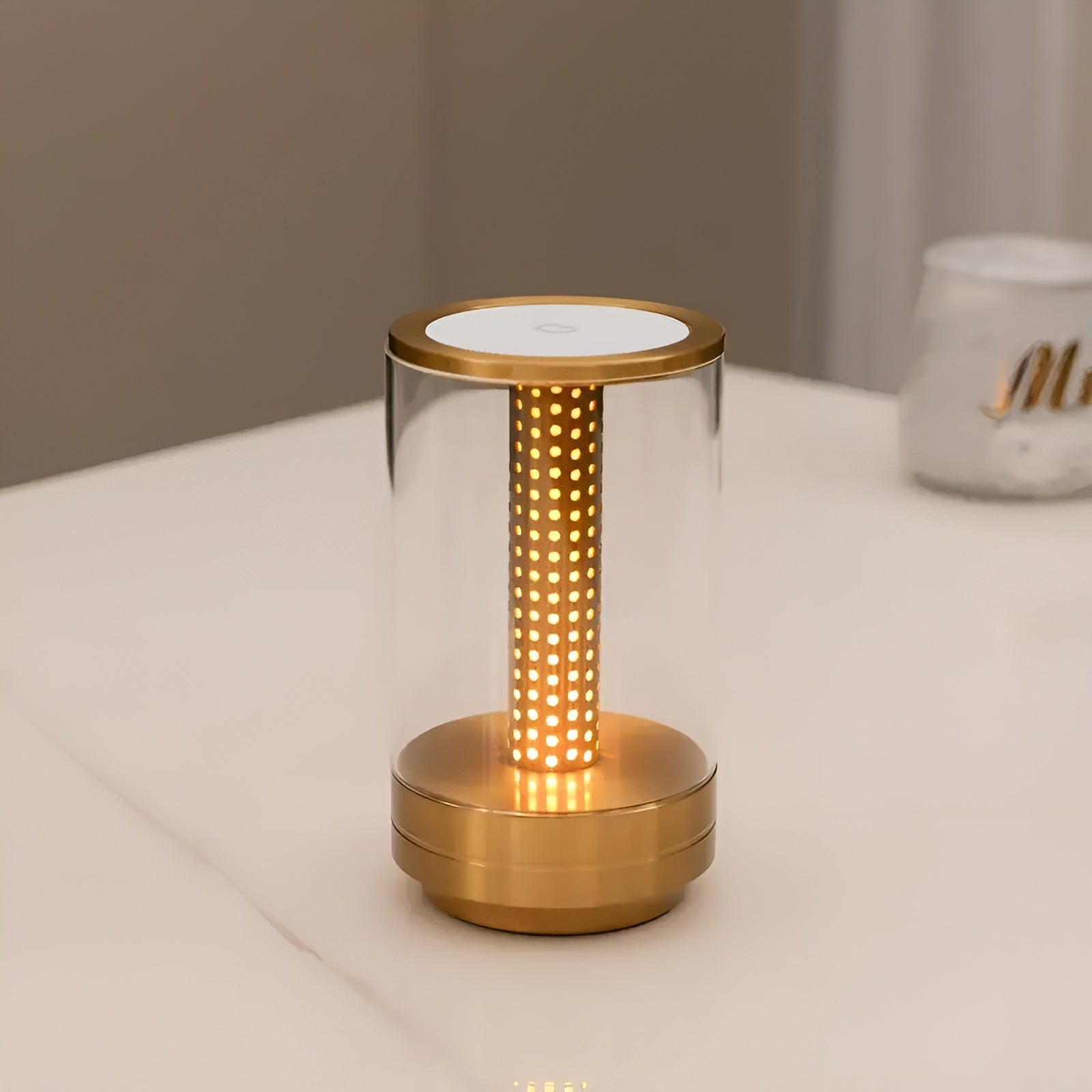 LED-Tischlampe mit Touch – Warmes Stimmungslicht für gemütliche Abende