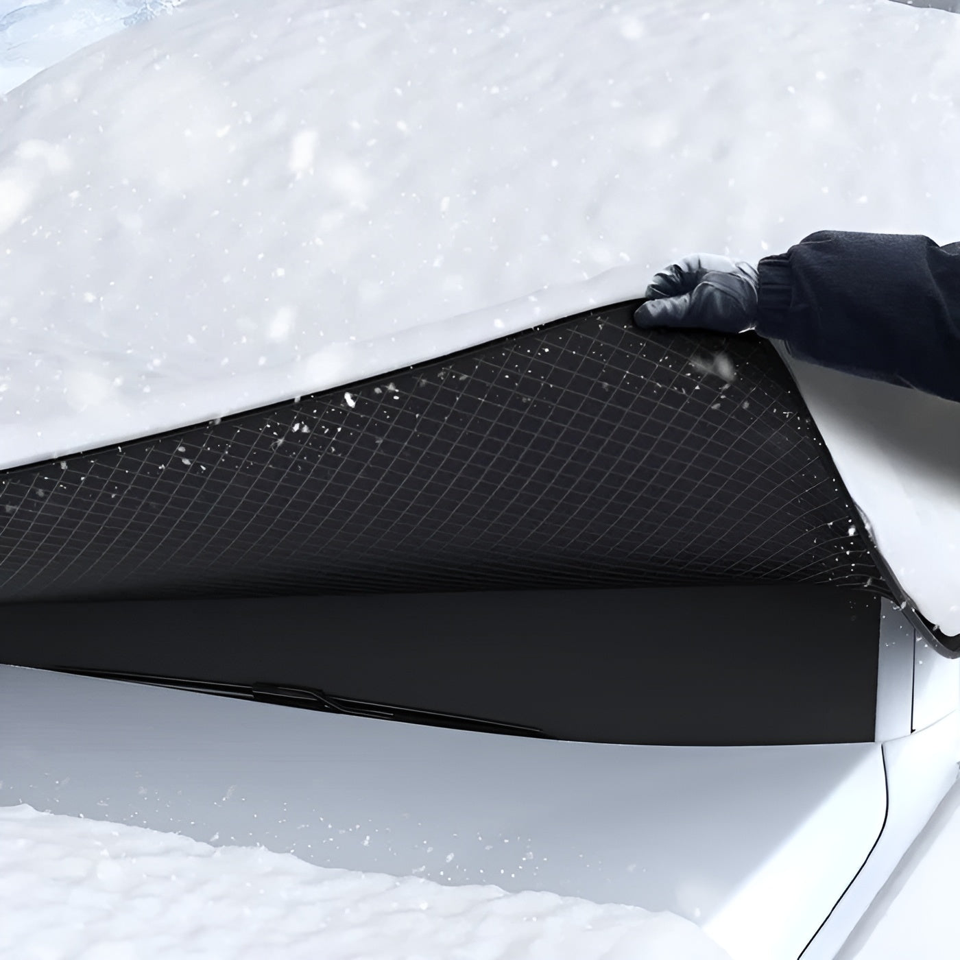 Magnetische Auto-Schneeschutzabdeckung – Schneller Schutz vor Eis und Schnee | Passend für Wintertage