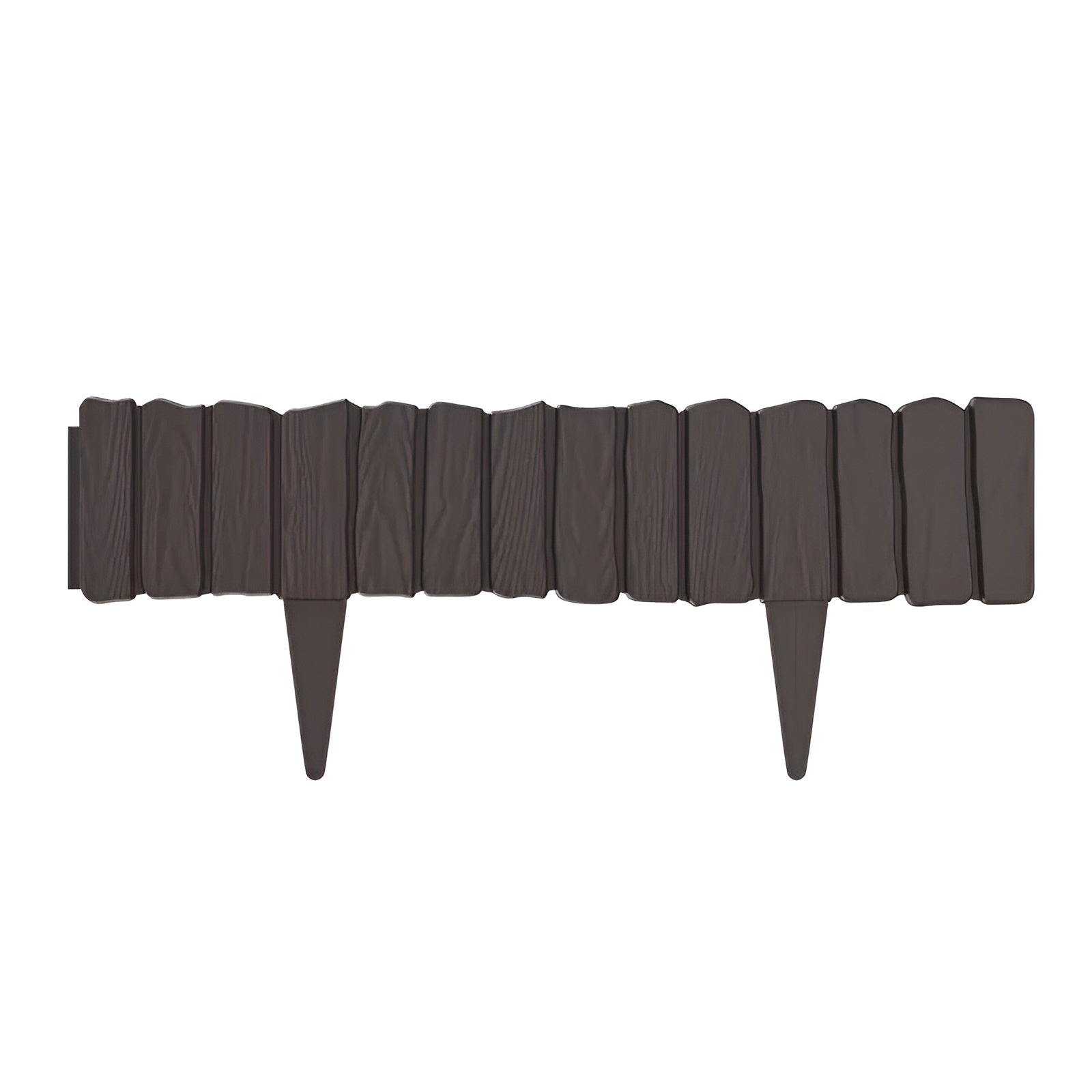 Beetumrandung für Blumen – Dekorative Gartenpalisade | Perfekt für kleine Beete und Gartendeko