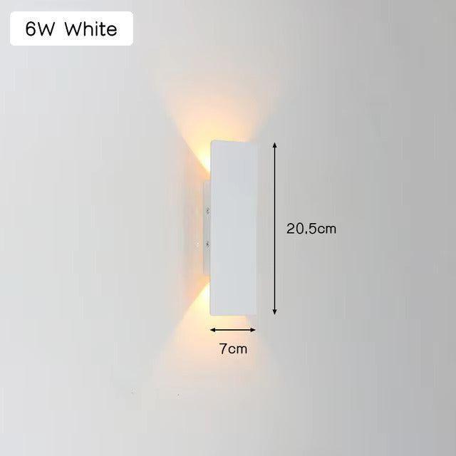 LED-Außenwandleuchte Aluminium – Wetterfest & dekorativ für Garten und Terrasse
