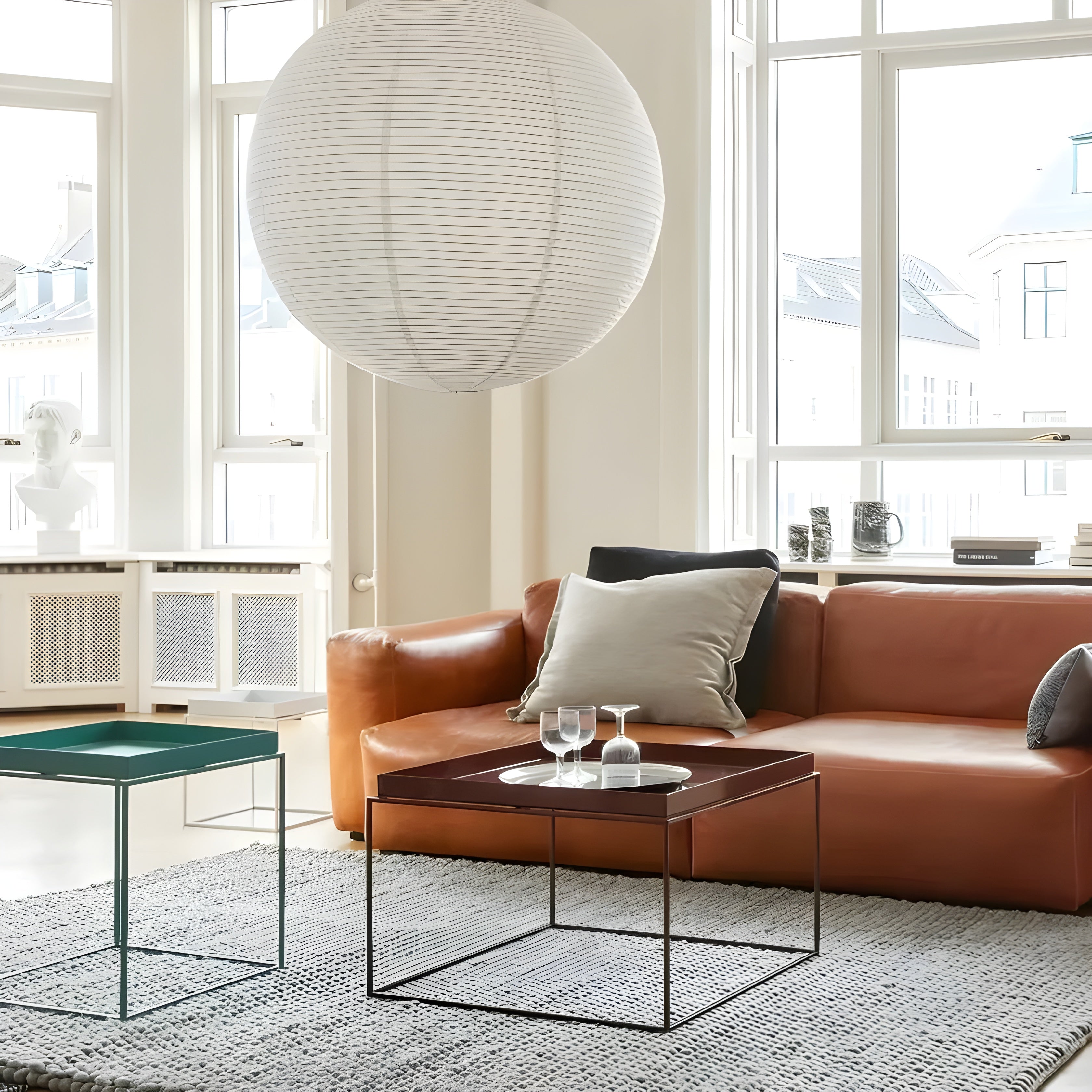 Hängelampe aus Reispapier – Dekorativ Japanischer Stil für Wohnzimmer