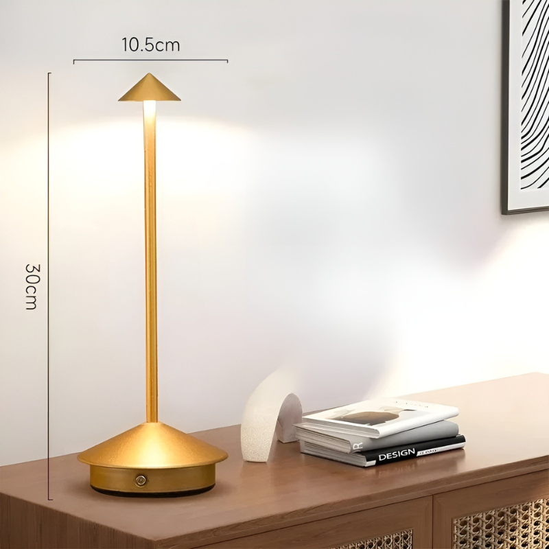 Tischlampe mit USB Type-C – Wiederaufladbare Helles und Flexibles Licht für Arbeitsplatz und Zuhause