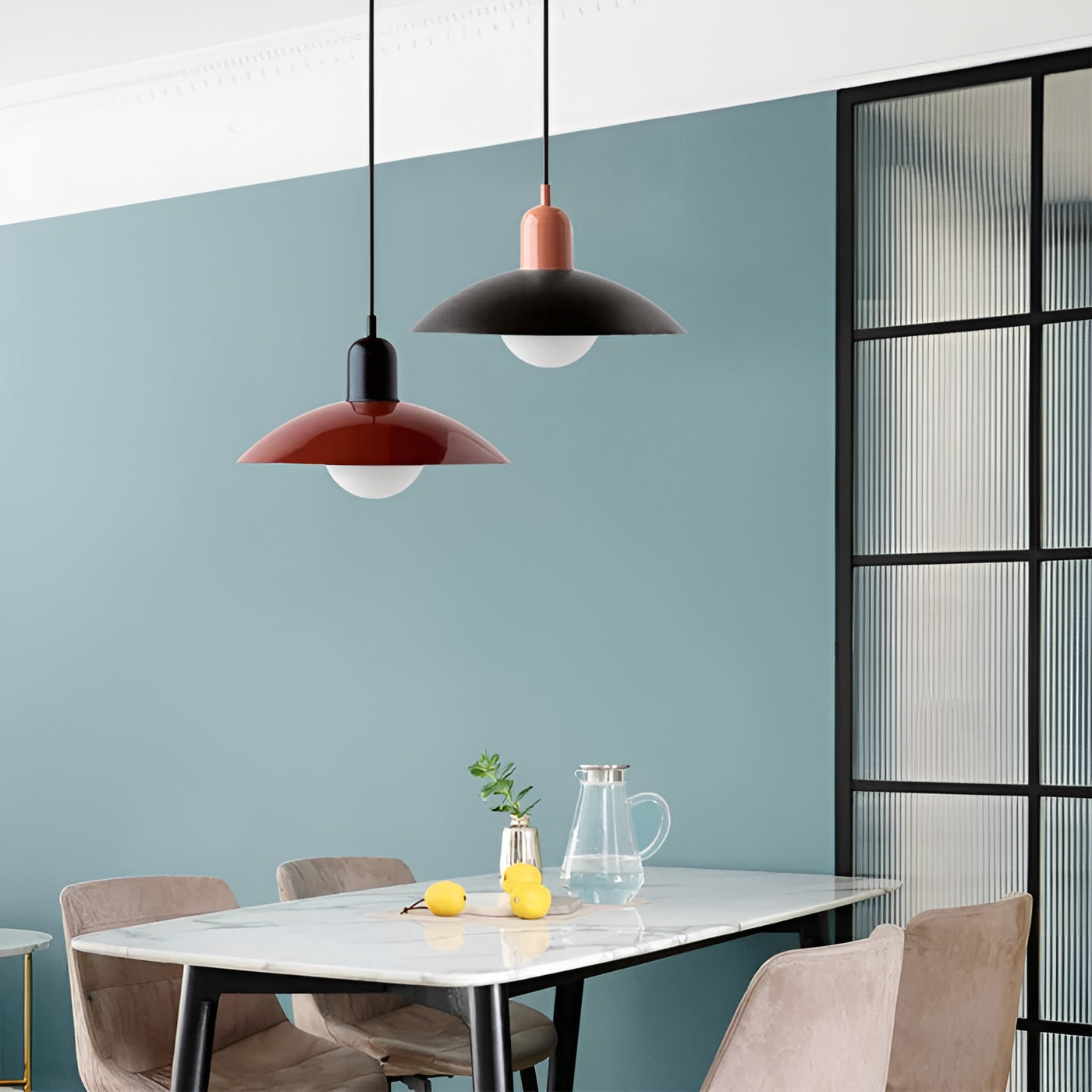 Pendelleuchte im Bauhaus-Stil – Farbenfrohes Design für Esszimmer & Küche