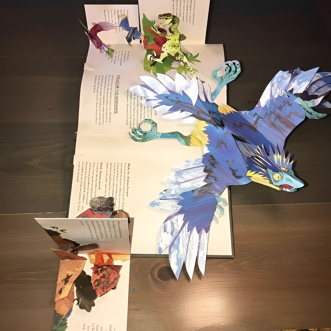 3D-Popupbuch mit Dinosauriern – Magisches Erlebnisbuch für neugierige Kinder - Dinosaurier-Enzyklopädie - Bücher