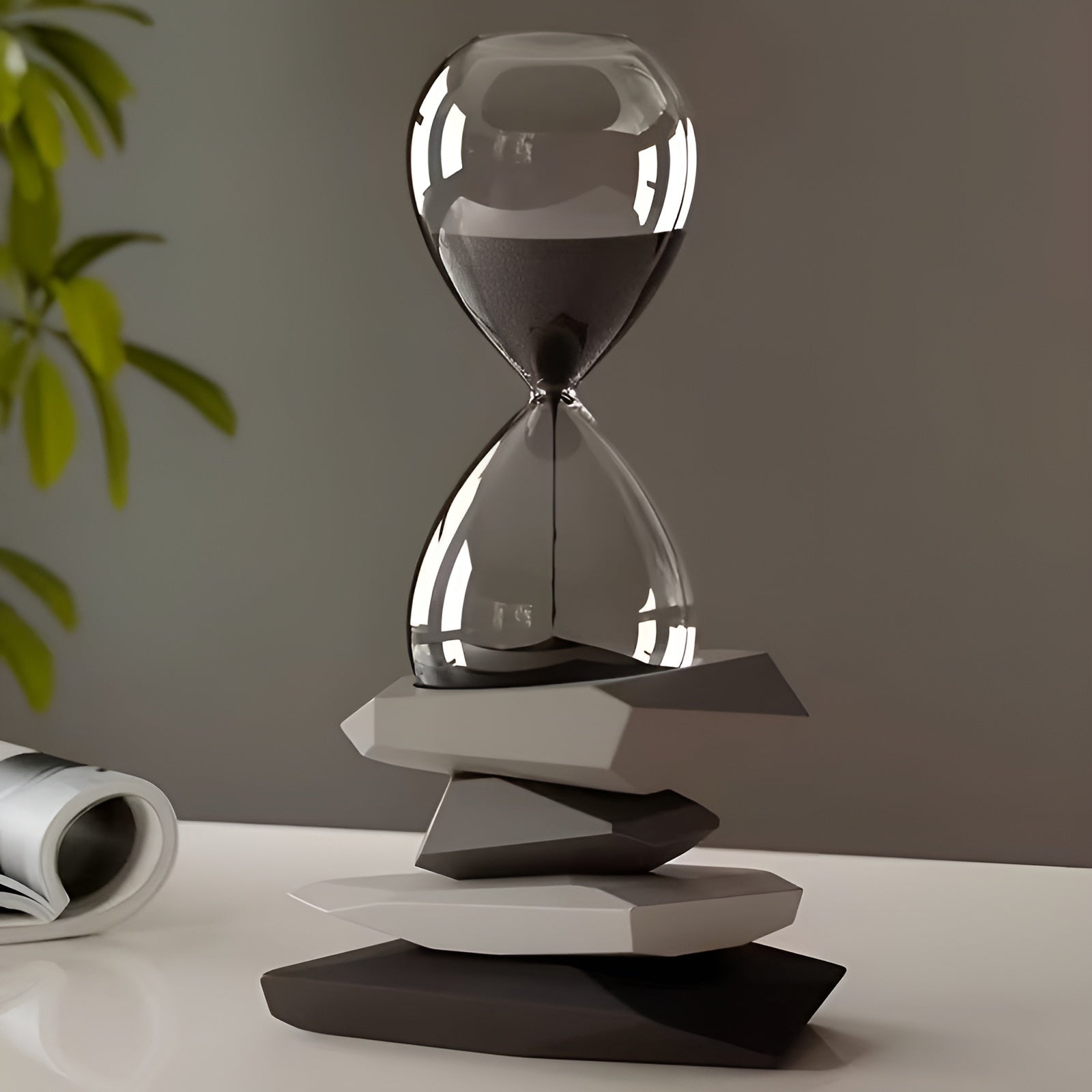 Minimalistische Sanduhr – Zeitlos & Dekorativ | Perfekt für Wohnzimmer und Büro - Wohnzubehör