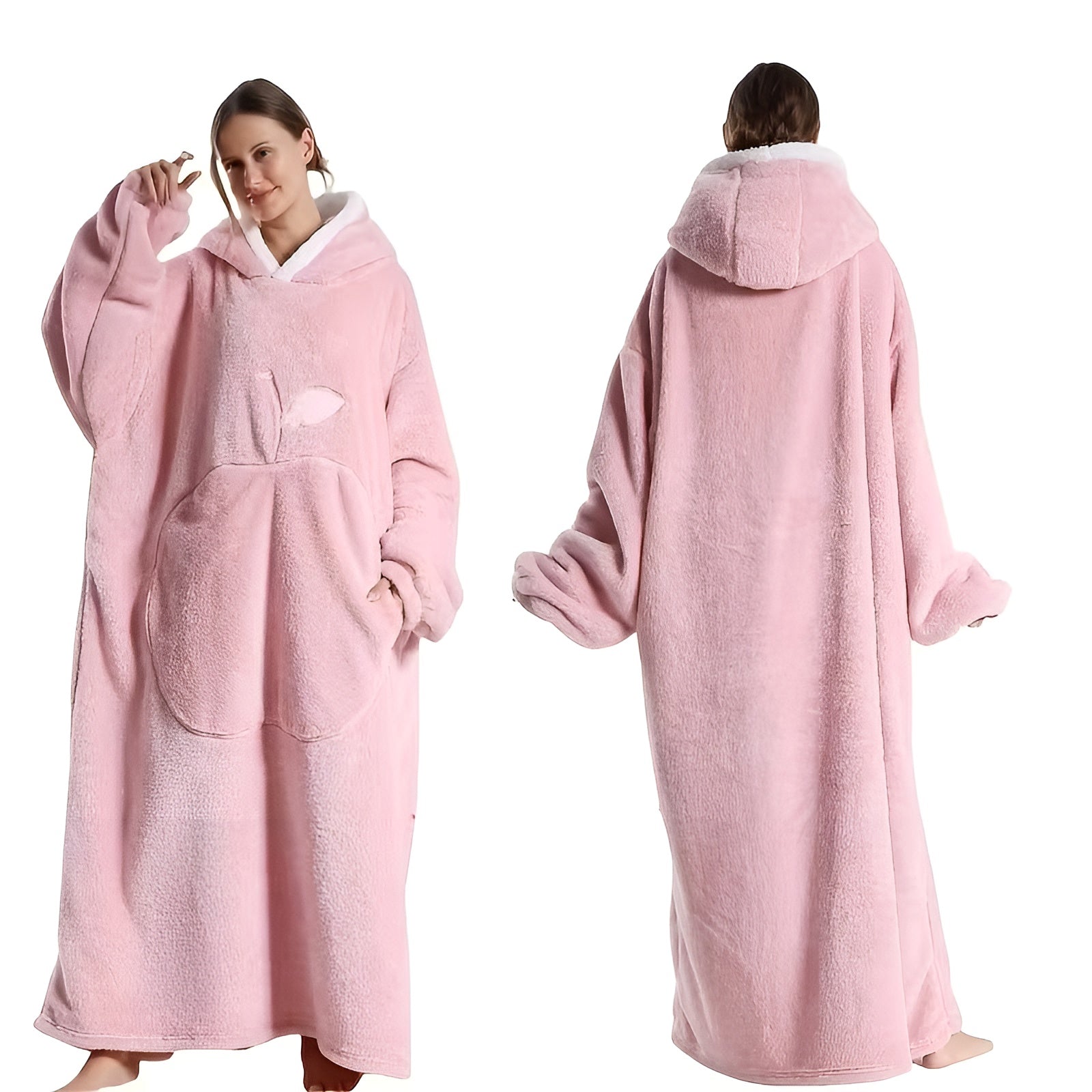 Kuschelige Hoodie-Decke – Warm Weich und Bequem | Ideal für Kalte Wintertage - Decke