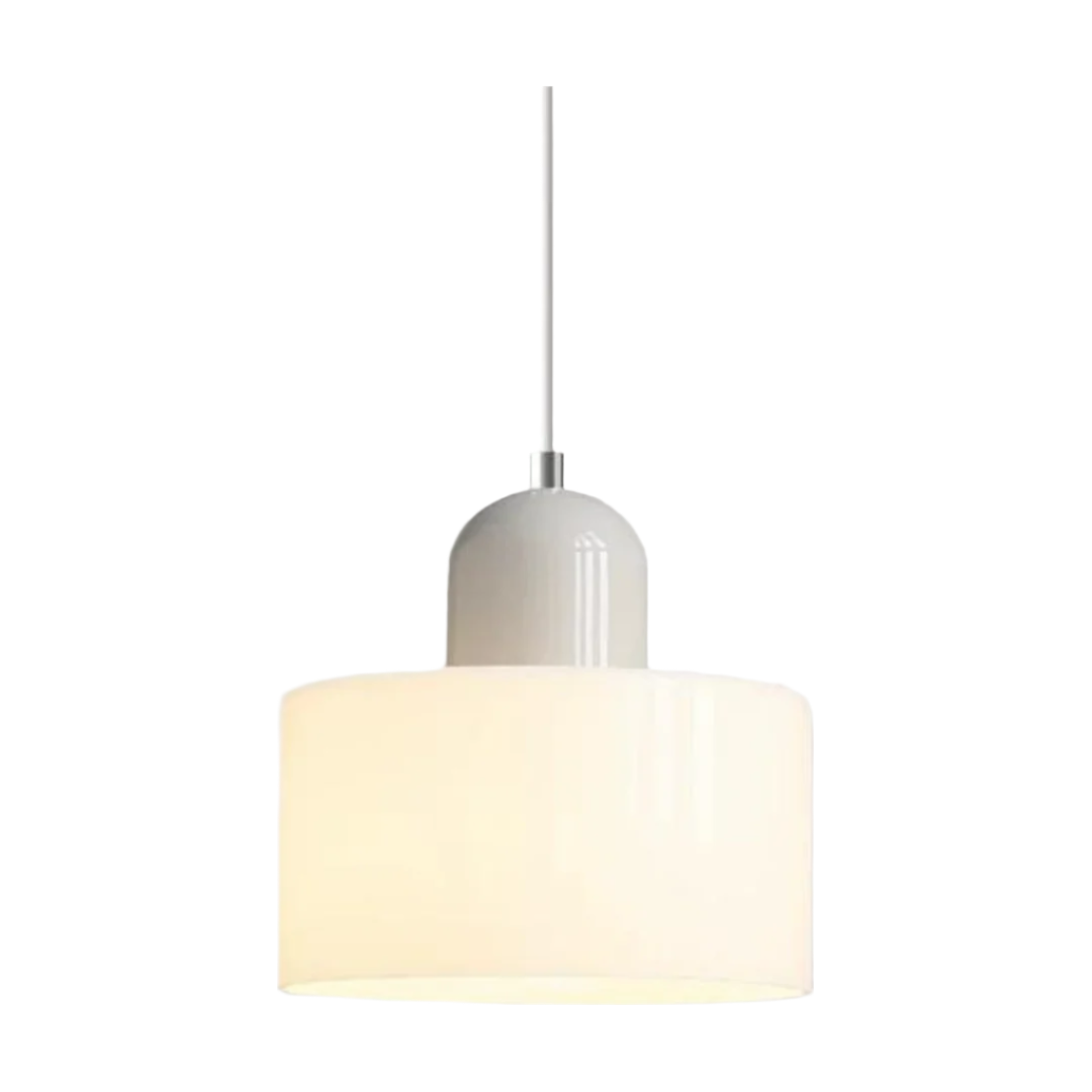GlamorGlass Light - Europäische Retro Zylinder Pendelleuchte