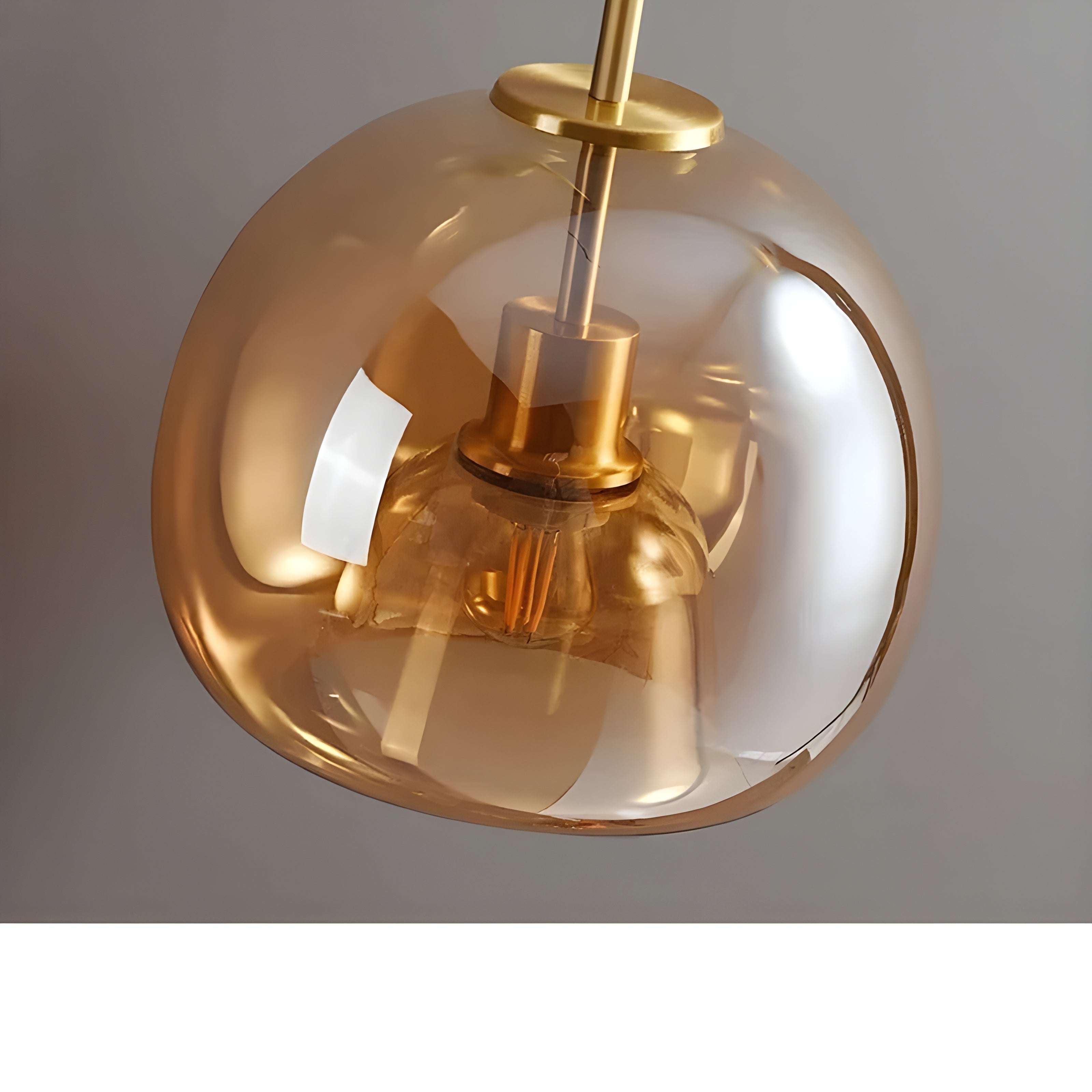 LustroCeil Light - Minimalistische Glas-Deckenleuchte