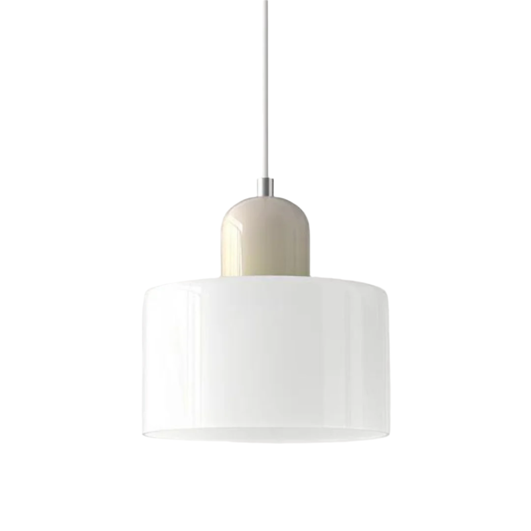 GlamorGlass Light - Europäische Retro Zylinder Pendelleuchte