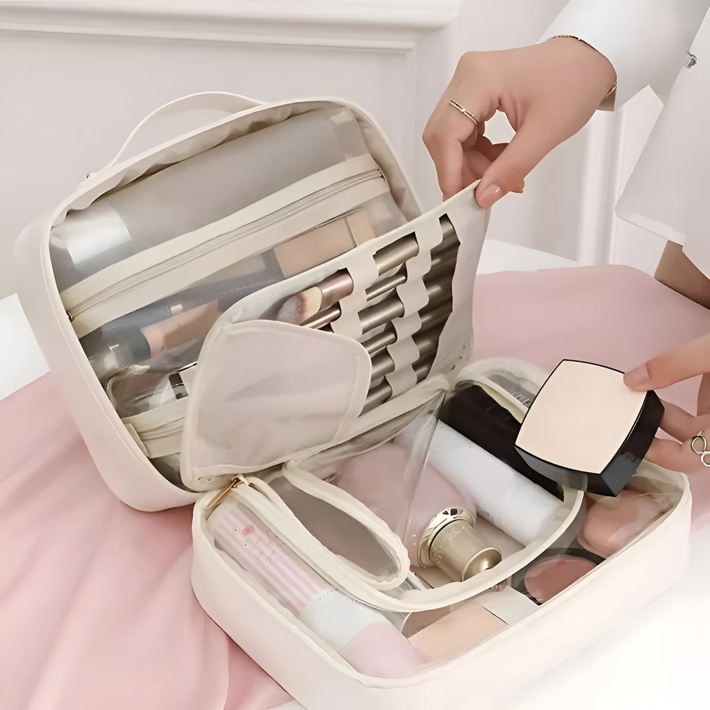 Kosmetiktasche – Schön Sortiert und Immer Dabei | Praktisch für Reisen & Alltag