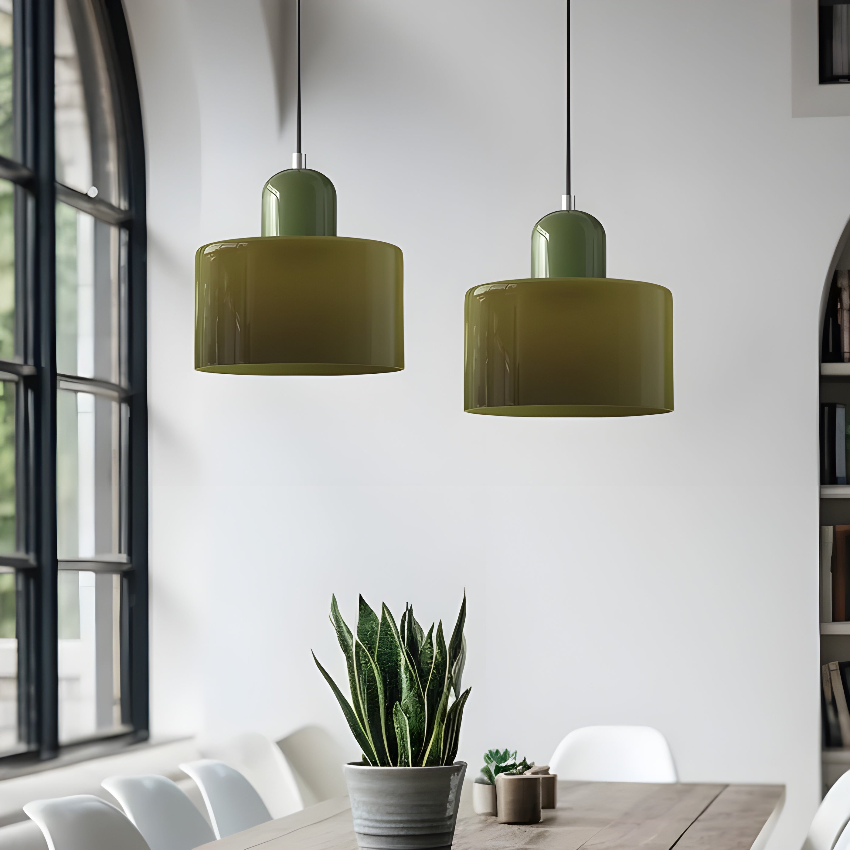 LumiLine Light - Nordische Glas-Pendelleuchte